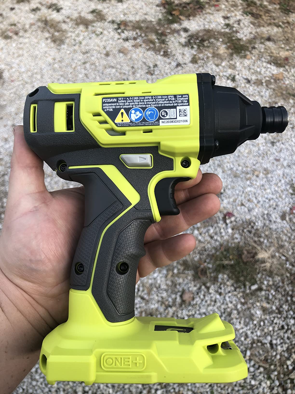 Ryobi R18ID2-0 Impact Wrench 1/4