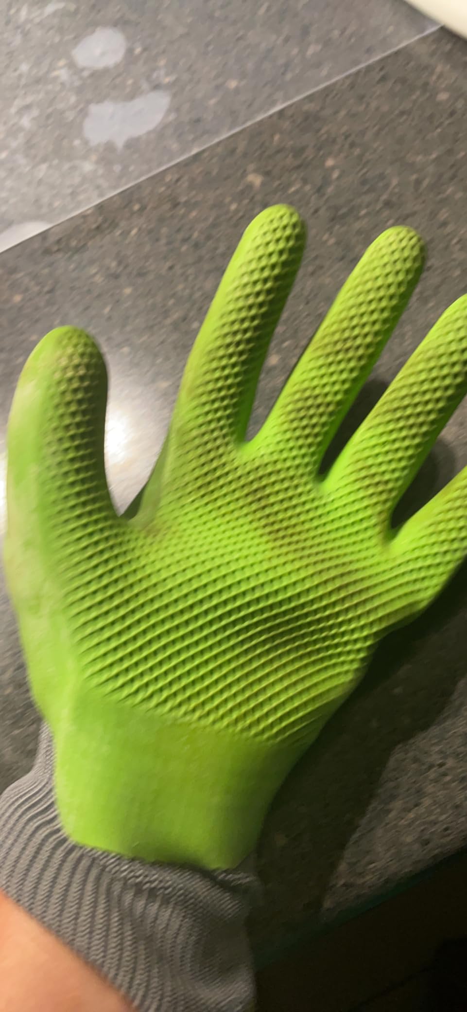 WORKPRO 6 Pairs Garden Gloves, Work Glove with Eco Latex Palm Coated, Gardening Gloves, Working Gloves for Weeding, Digging, Raking, and Pruning (Medium) - Customer Photo 2