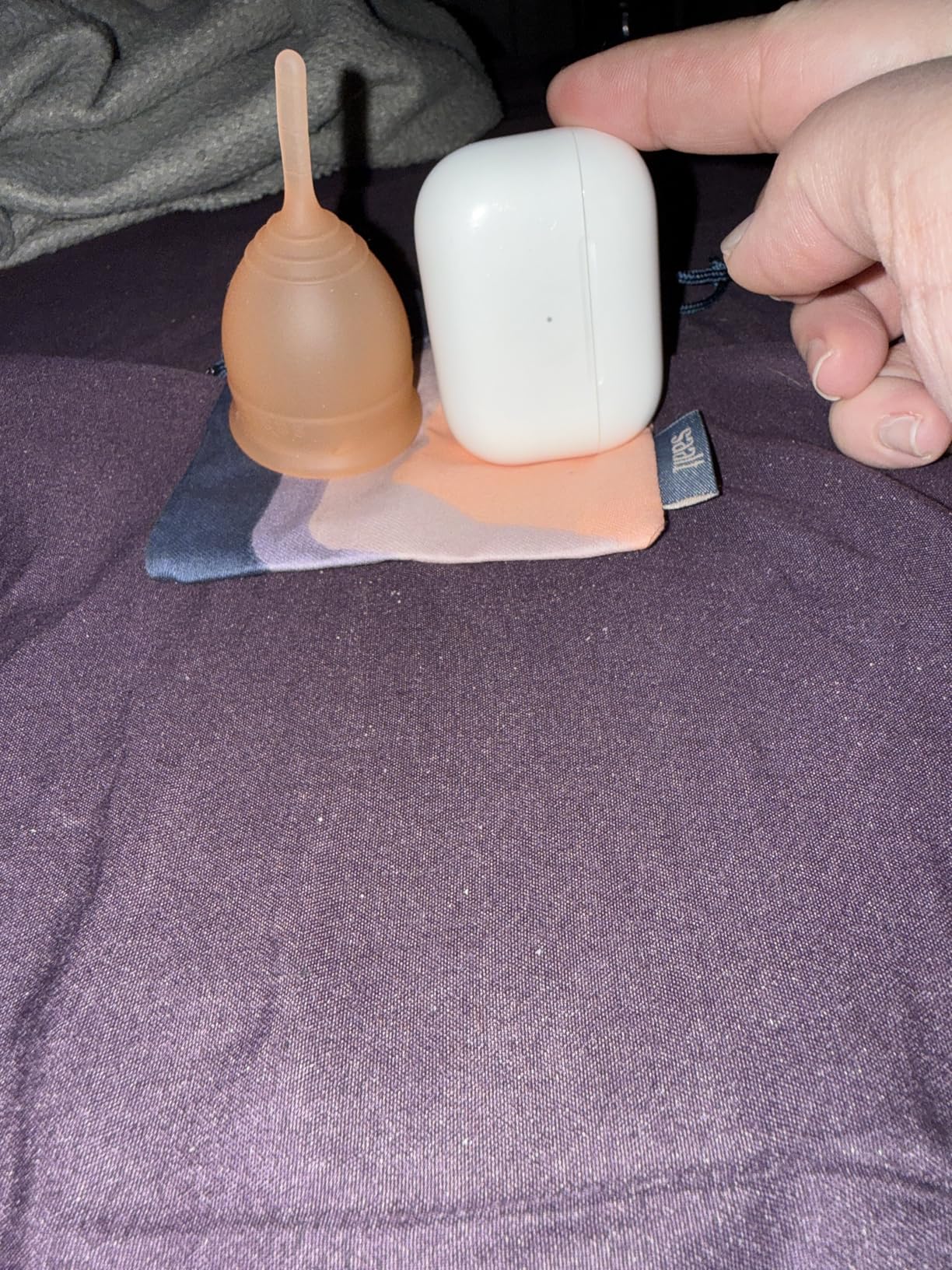 Saalt Soft Menstrual Cup – Reusable Period Cup – Made for Comfortable, Leak-Free Protection Up to 12 Hours – BPA & Latex Free – Includes Cup & Carry Bag (Small, Desert Blush) Customer Review Saalt Soft Menstrual Cup – Reusable Period Cup – Made for Comfortable, Leak-Free Protection Up to 12 Hours – BPA & Latex Free – Includes Cup & Carry Bag (Small, Desert Blush) - Customer Photo 1