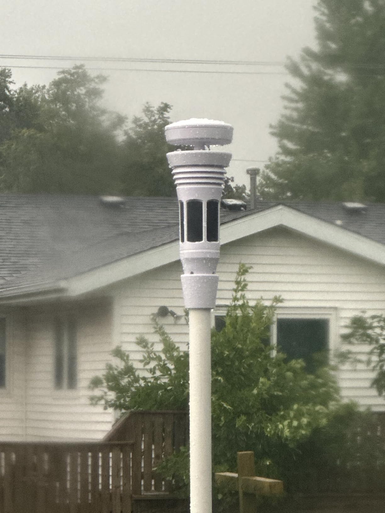 Tempest Weather Station with Built-in Wind Meter, Rain Gauge, and Accurate Weather Forecasts, Wireless, App and Alexa Enabled - Customer Photo 1