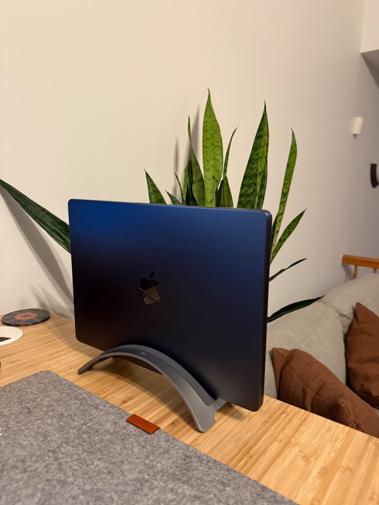 Twelve South BookArc for MacBook | Space-Saving Vertical Desktop Stand for Apple notebooks - Customer Photo 1