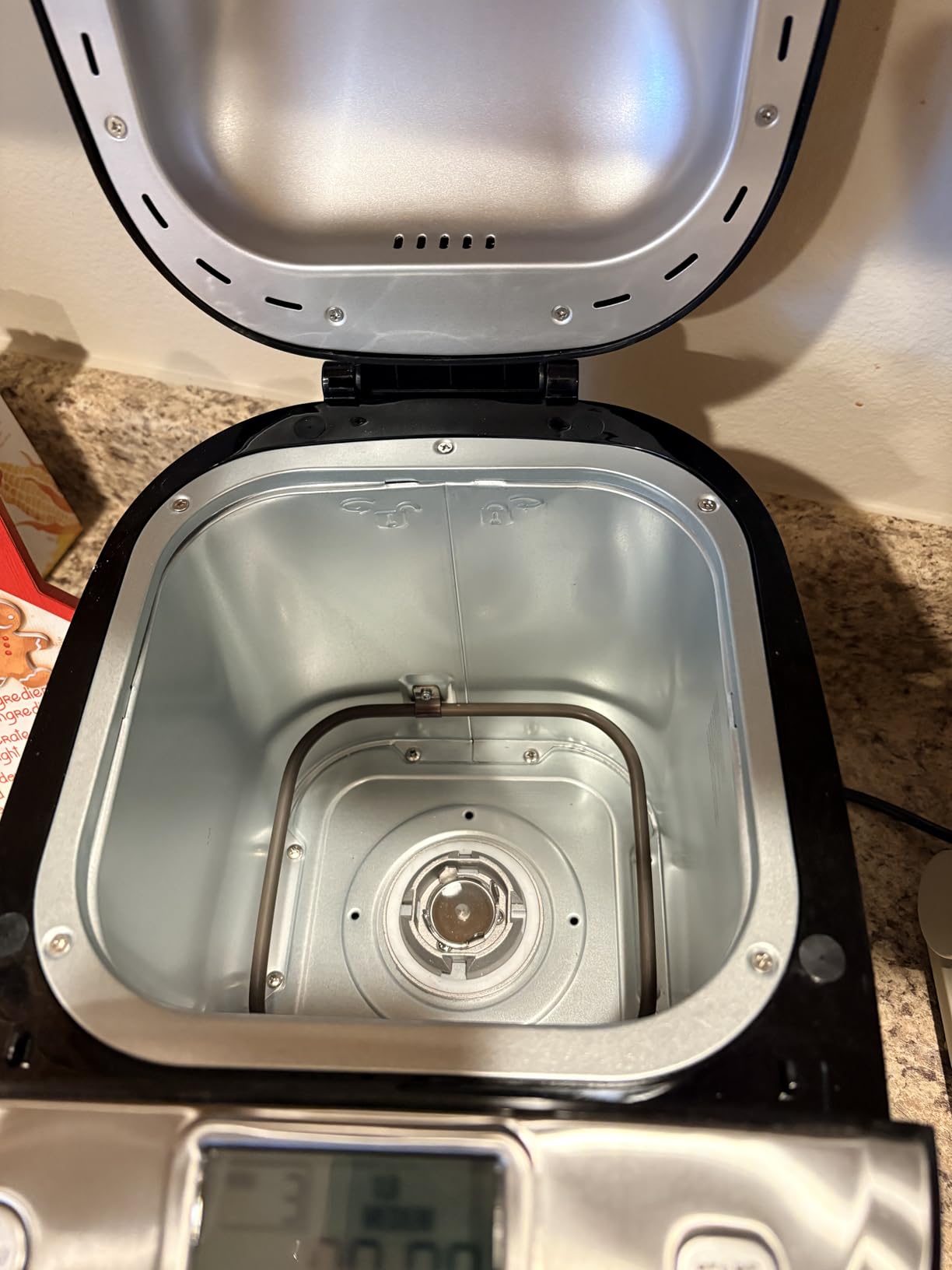 KITCHENARM 29-in-1 SMART Bread Machine with Gluten Free Setting 2LB 1.5LB 1LB Bread Maker Machine with Homemade Cycle - Stainless Steel Breadmaker with Recipes Whole Wheat Bread Making Machine - Customer Photo 1