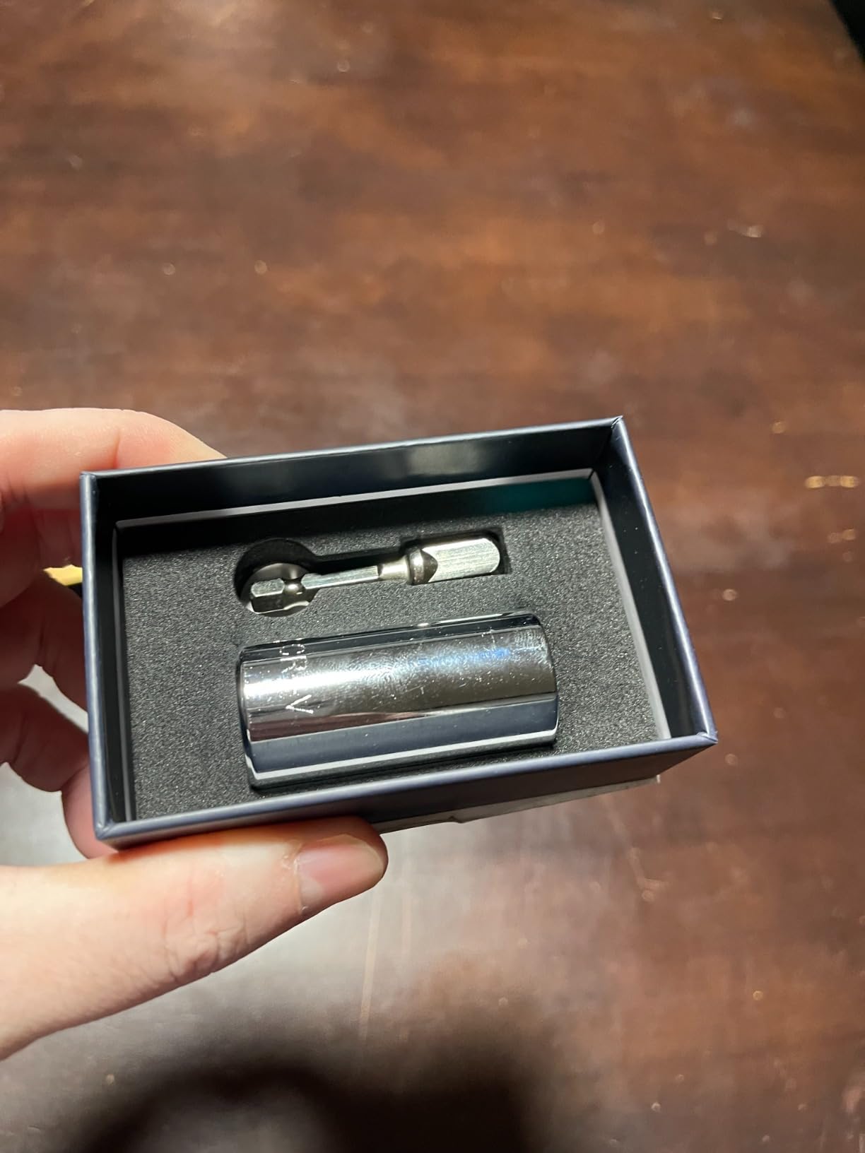 Fathers Day Dad Gifts from Daughter Son Wife Super Universal Socket Tools Gifts for Men, Grip Set with Power Drill Adapter Cool Stuff Gadgets Present Ideas Gifts for Dad Husband Him Grandpa Step Dad customer photo 2