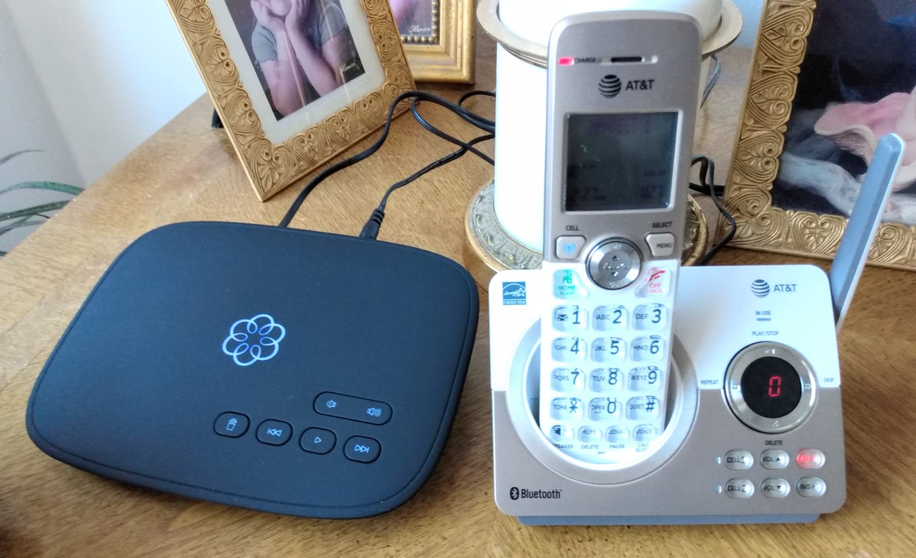 AT&T DL72219 DECT 6.0 2-Handset Cordless Phone for Home with Connect to Cell, Call Blocking, 1.8 AT&T DL72219 DECT 6.0 2-Handset Cordless Phone for Home with Connect to Cell, Call Blocking, 1.8