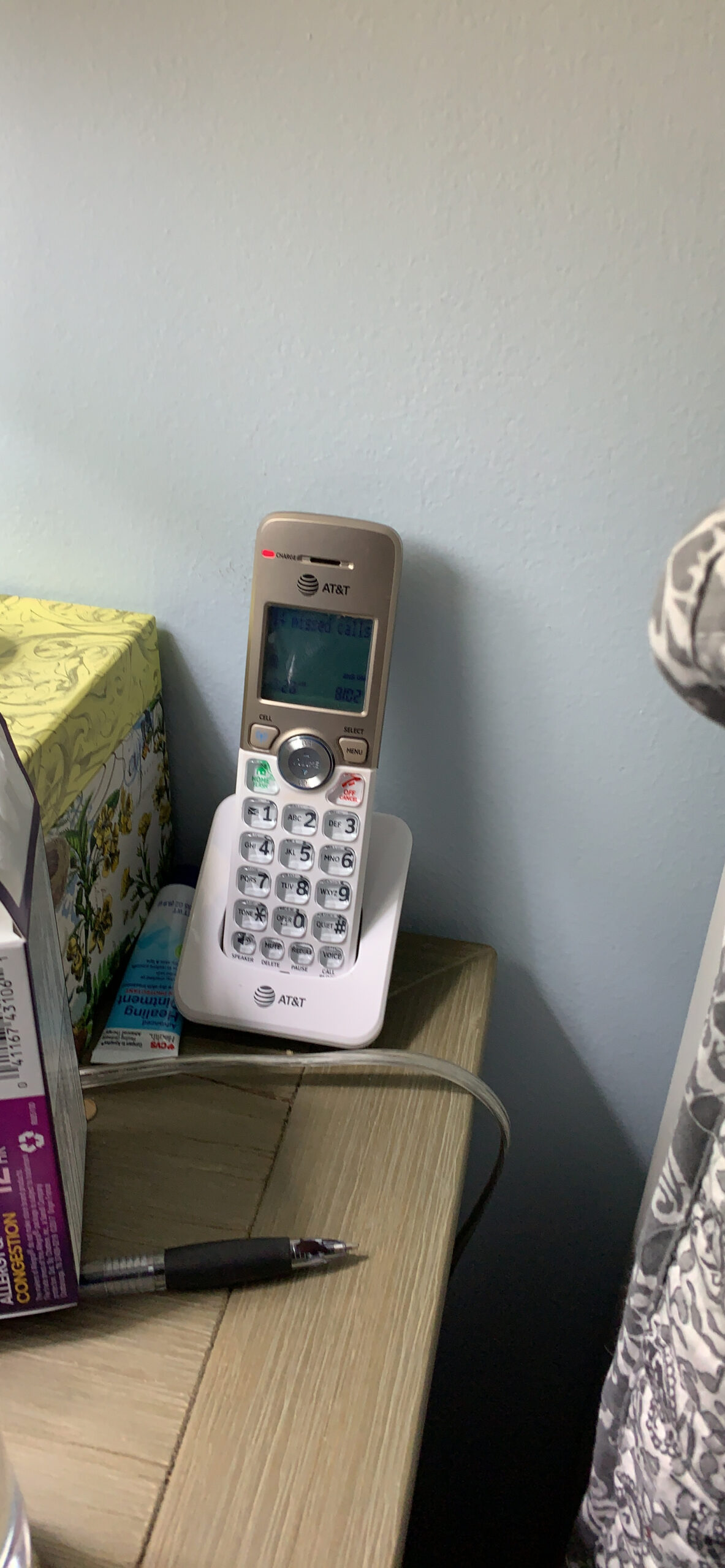 AT&T DL72219 DECT 6.0 2-Handset Cordless Phone for Home with Connect to Cell, Call Blocking, 1.8 AT&T DL72219 DECT 6.0 2-Handset Cordless Phone for Home with Connect to Cell, Call Blocking, 1.8