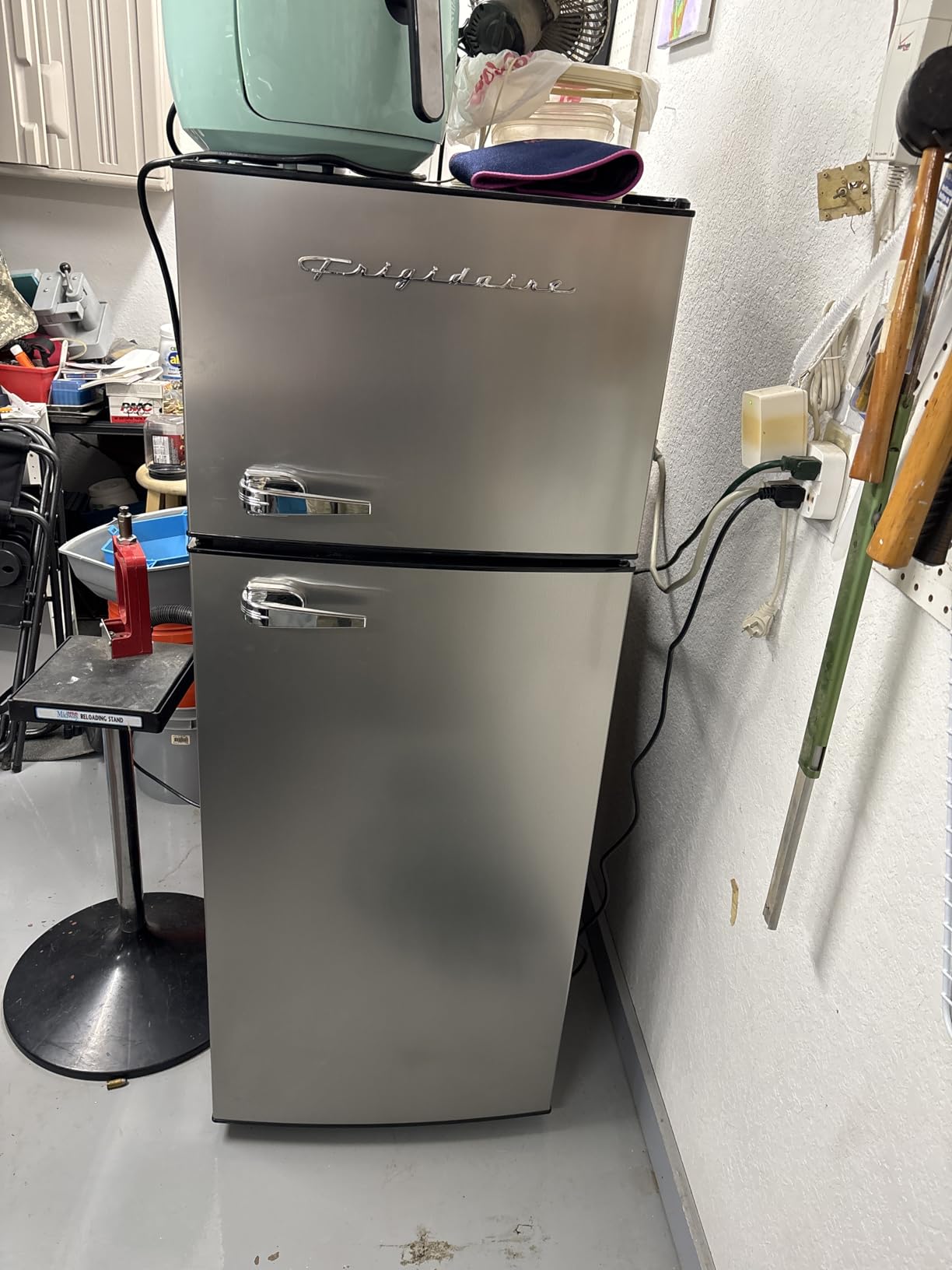 Frigidaire, 2 Door Apartment Size Refrigerator/Freezer Combo, 7.5 cu ft, Platinum Series, Stainless customer photo 1