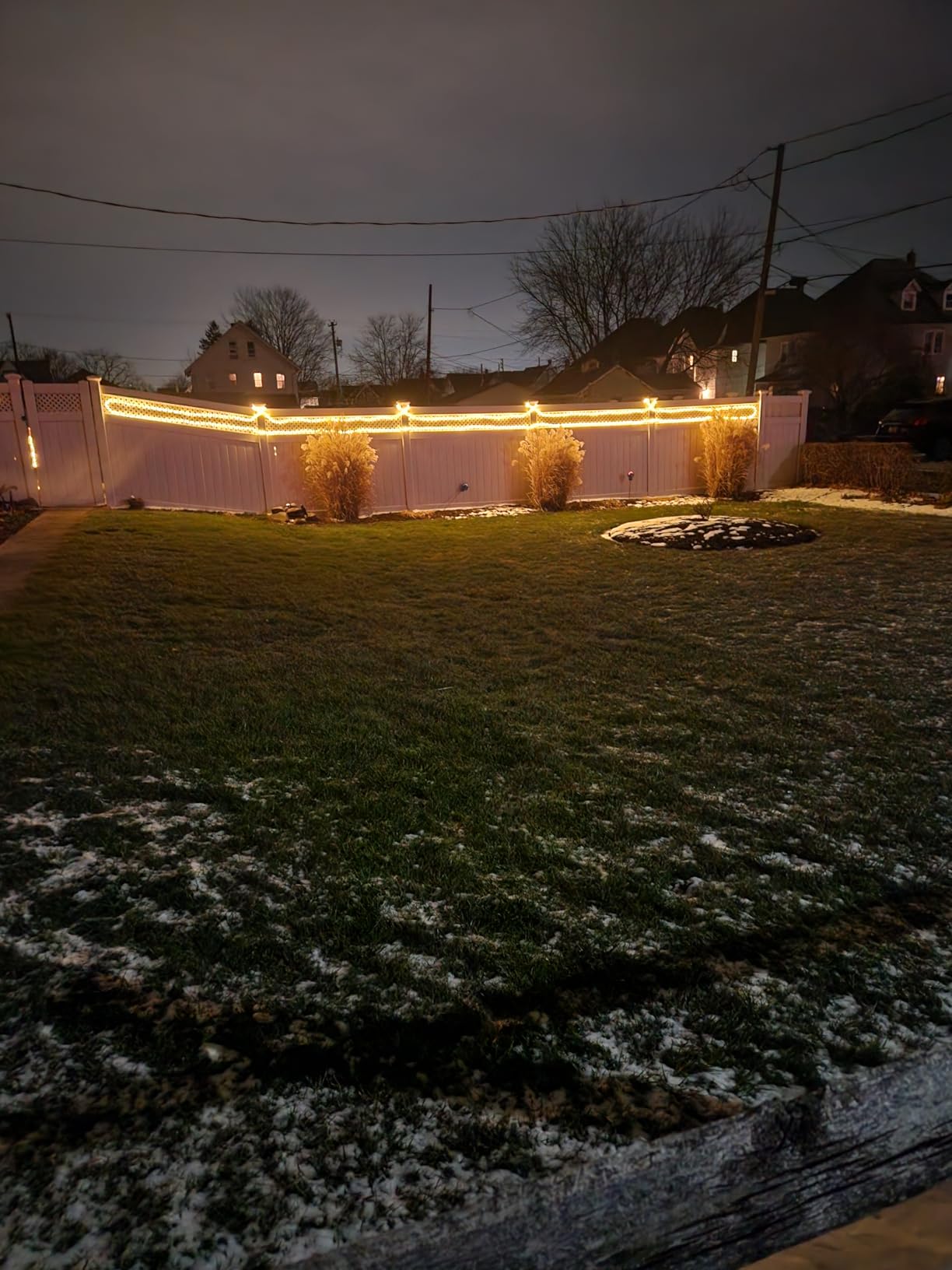 100ft LED Rope Lights Outdoor, 720 LED Connectable and Flexible Tube Lights with 8 Modes, Waterproof LED Rope Lighting for Garden, Patio, Pool, Bedroom, Party, Indoor Outdoor Decoration (Warm White) Customer Review 100ft LED Rope Lights Outdoor, 720 LED Connectable and Flexible Tube Lights with 8 Modes, Waterproof LED Rope Lighting for Garden, Patio, Pool, Bedroom, Party, Indoor Outdoor Decoration (Warm White) - Customer Photo 1