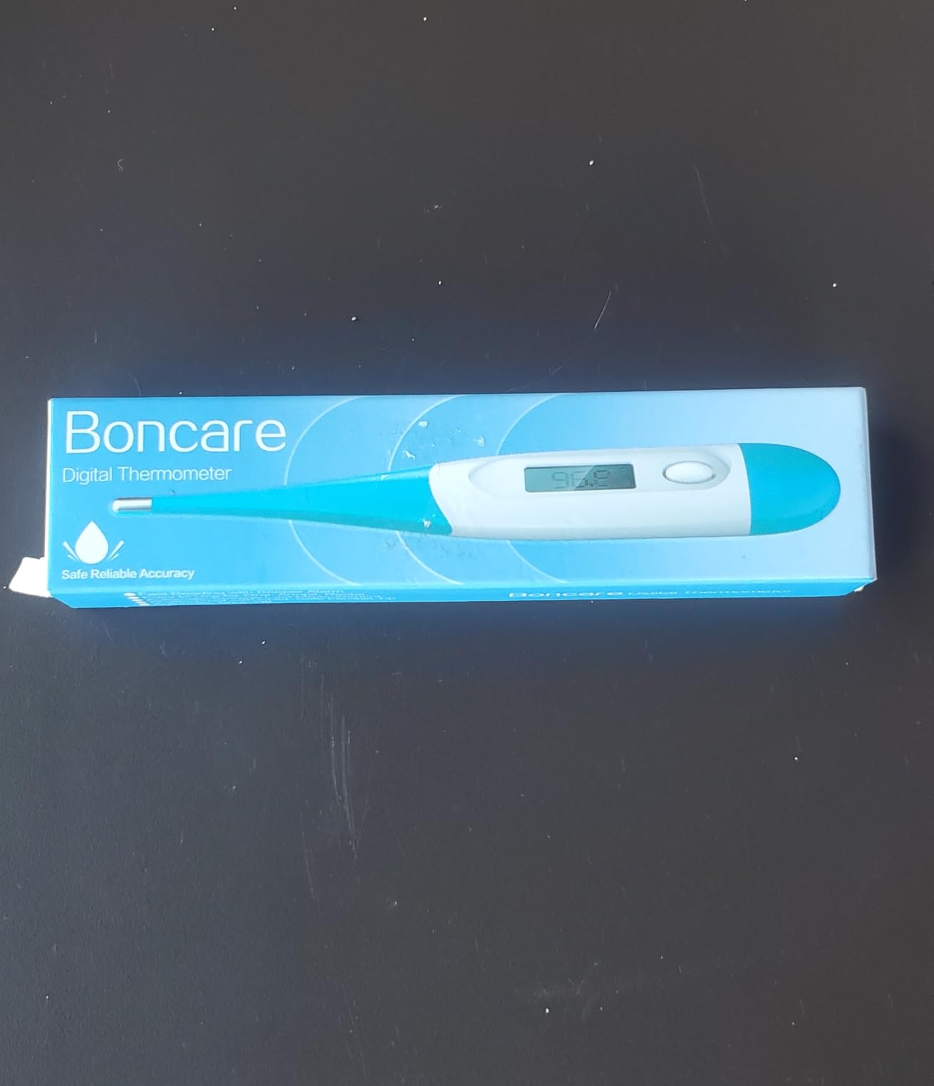 Boncare 10 Seconds Oral Thermometer for Adults and Kids - Accurate & Safe Rectal Thermometer for Baby with Fever Alarm, Digital Thermometer (Light Blue) Customer Review Boncare 10 Seconds Oral Thermometer for Adults and Kids - Accurate & Safe Rectal Thermometer for Baby with Fever Alarm, Digital Thermometer (Light Blue) - Customer Photo 2