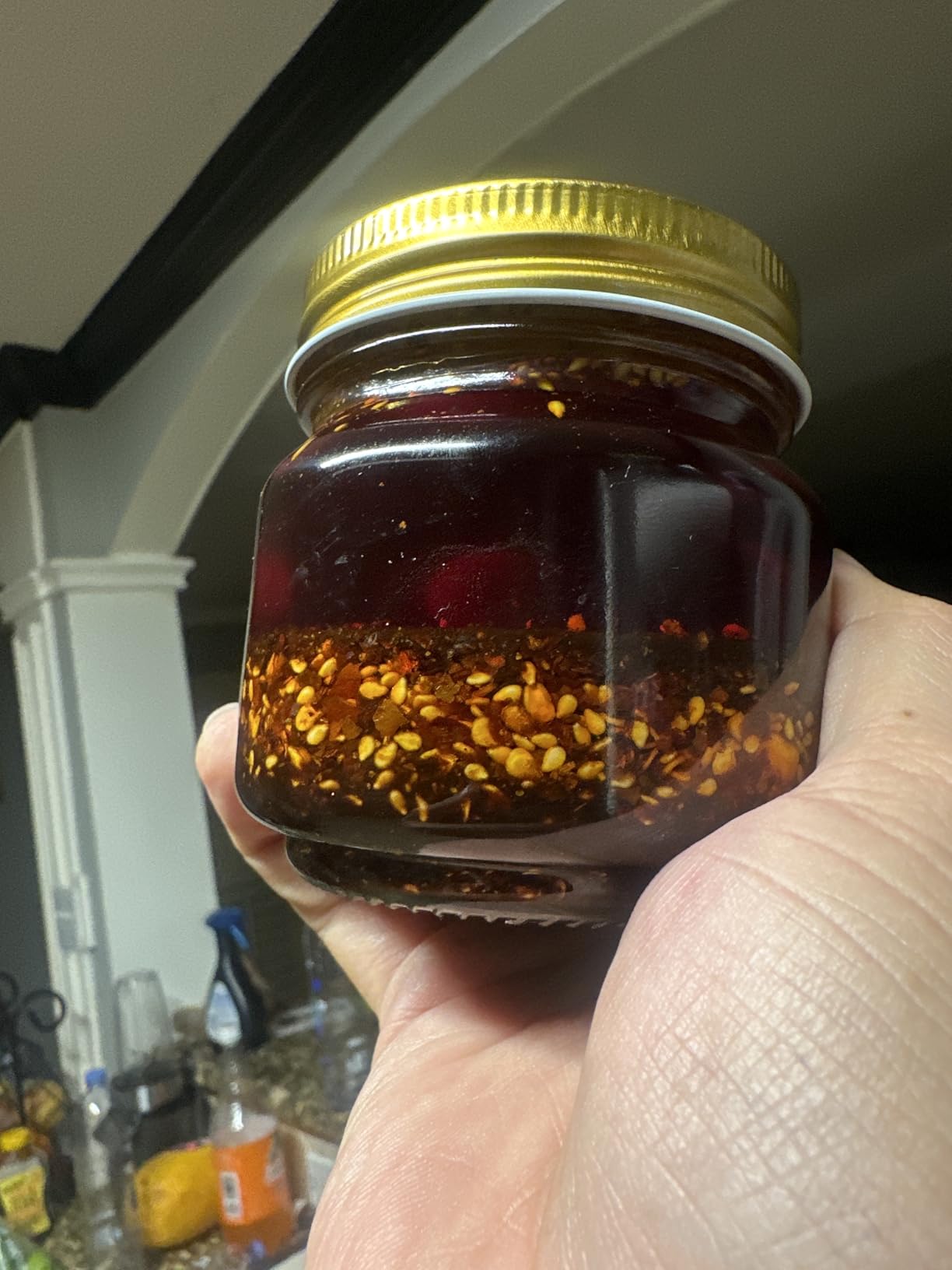 Mason Jars 8 oz 30 Pack - Small Mason Jars With Silver Lids for Jelly, Jam, Honey, Pickles with Chalkboard Labels Customer Review Mason Jars 8 oz 30 Pack - Small Mason Jars With Silver Lids for Jelly, Jam, Honey, Pickles with Chalkboard Labels - Customer Photo 1