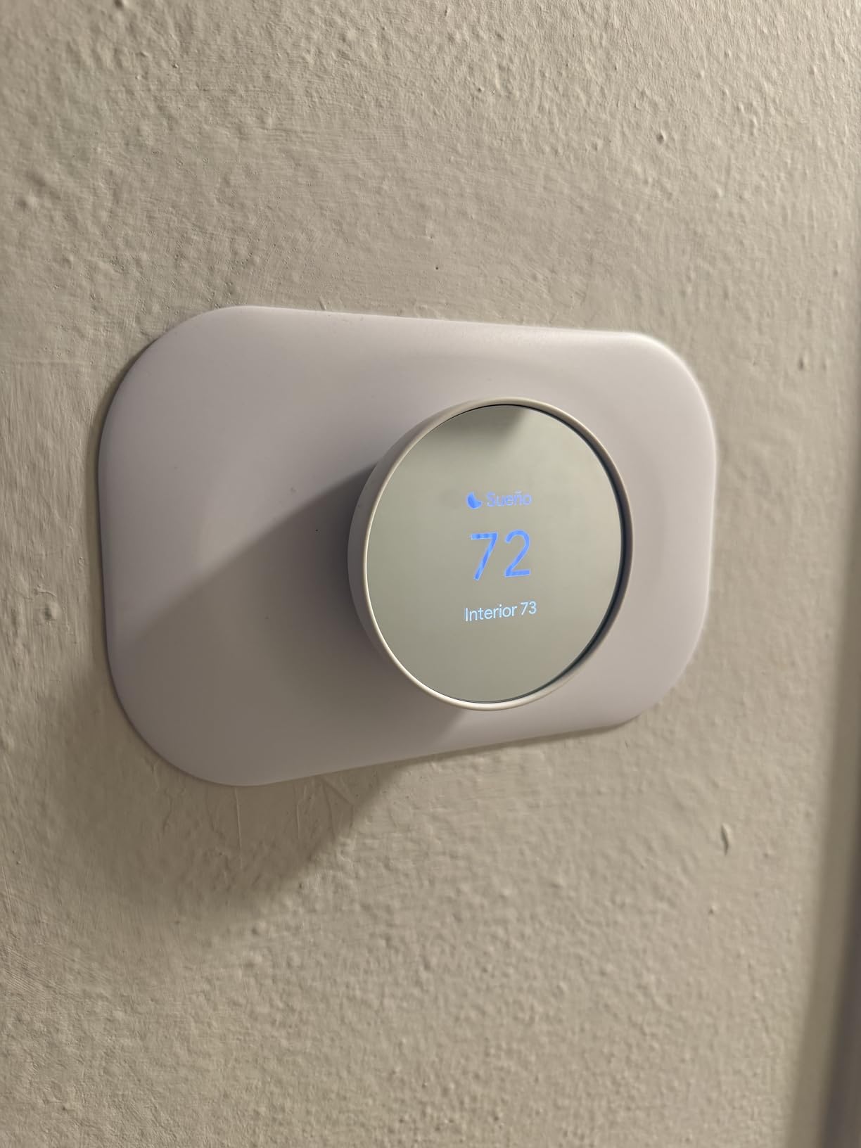 Google Nest Thermostat - Smart Thermostat for Home - Programmable Wifi Thermostat - Snow customer photo 2