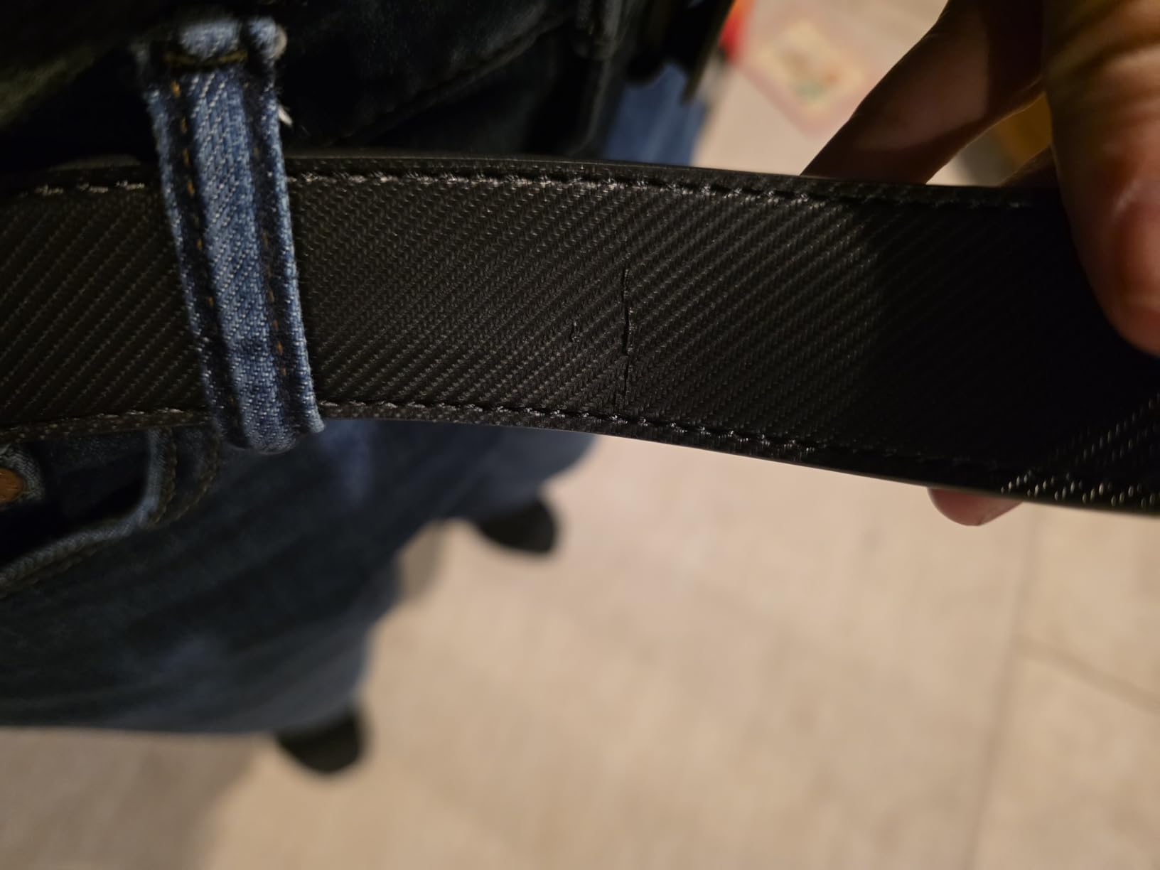 CHAOREN Mens Belt Leather Ratchet Belt - Customizable Fit, Effortless Style (35mm) Customer Review CHAOREN Mens Belt Leather Ratchet Belt - Customizable Fit, Effortless Style (35mm) - Customer Photo 2