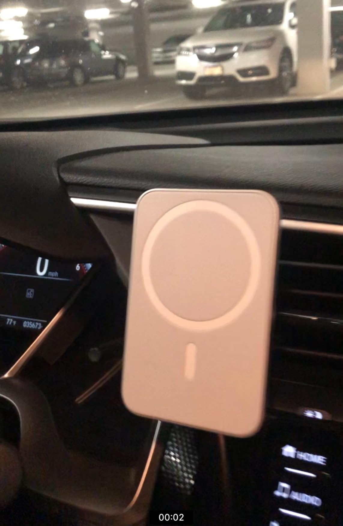 Belkin MagSafe Vent Mount Pro - MagSafe Phone Mount for Car, Magnetic Phone Holder Compatible with iPhone 17, 16, 15, Series, 14 Series, Pixel 10, and More - Gray - Customer Photo 2