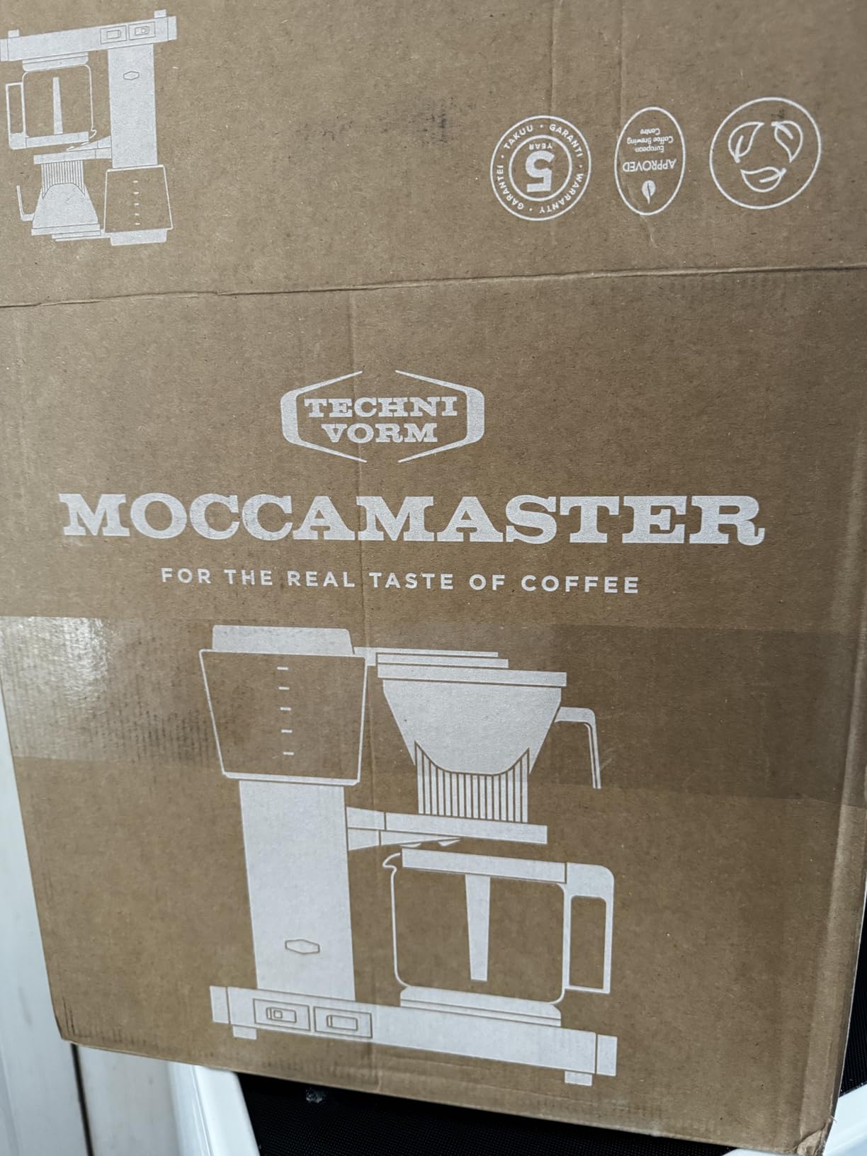 Technivorm Moccamaster 53941 KBGV Select 10-Cup Coffee Maker, Polished Silver, 40 ounce, 1.25l customer photo 2