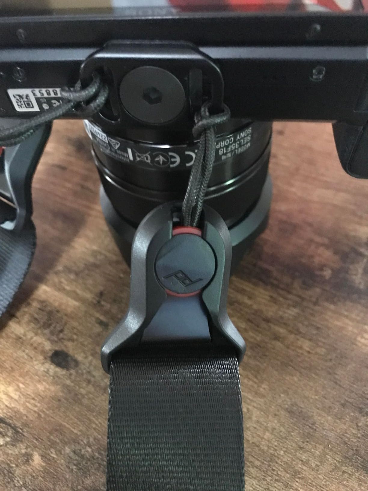 Peak Design Slide Lite Camera Strap, Sage, Configurable as a Sling, Neck or Shoulder Strap, Quick Release and Connection, Smooth and Grippy Side, Camera Straps for Photographers, 200 lb Capacity - Customer Photo 1