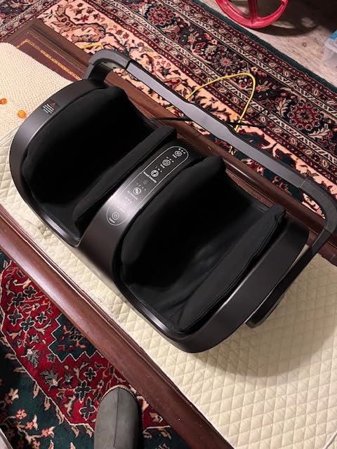 RENPHO Shiatsu Foot Massager with Heat, Foot and Calf Massager, FSA Eligible Items Only List, Deep Kneading Massage for Plantar Fasciitis Relief, Valentines Day Gifts for Women Men Size 14 Customer Review RENPHO Shiatsu Foot Massager with Heat, Foot and Calf Massager, FSA Eligible Items Only List, Deep Kneading Massage for Plantar Fasciitis Relief, Valentines Day Gifts for Women Men Size 14 - Customer Photo 2