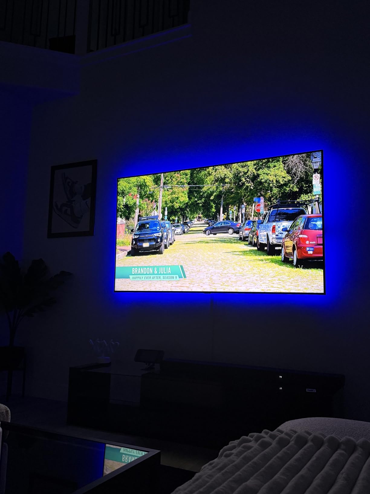 Govee RGBIC LED Strip Lights, Smart LED Lights for Bedroom, Bluetooth LED Lights APP Control, DIY Multiple Colors on One Line, Color Changing LED Strip Lighting Music Sync, Home Decor, 16.4ft - Customer Photo 1