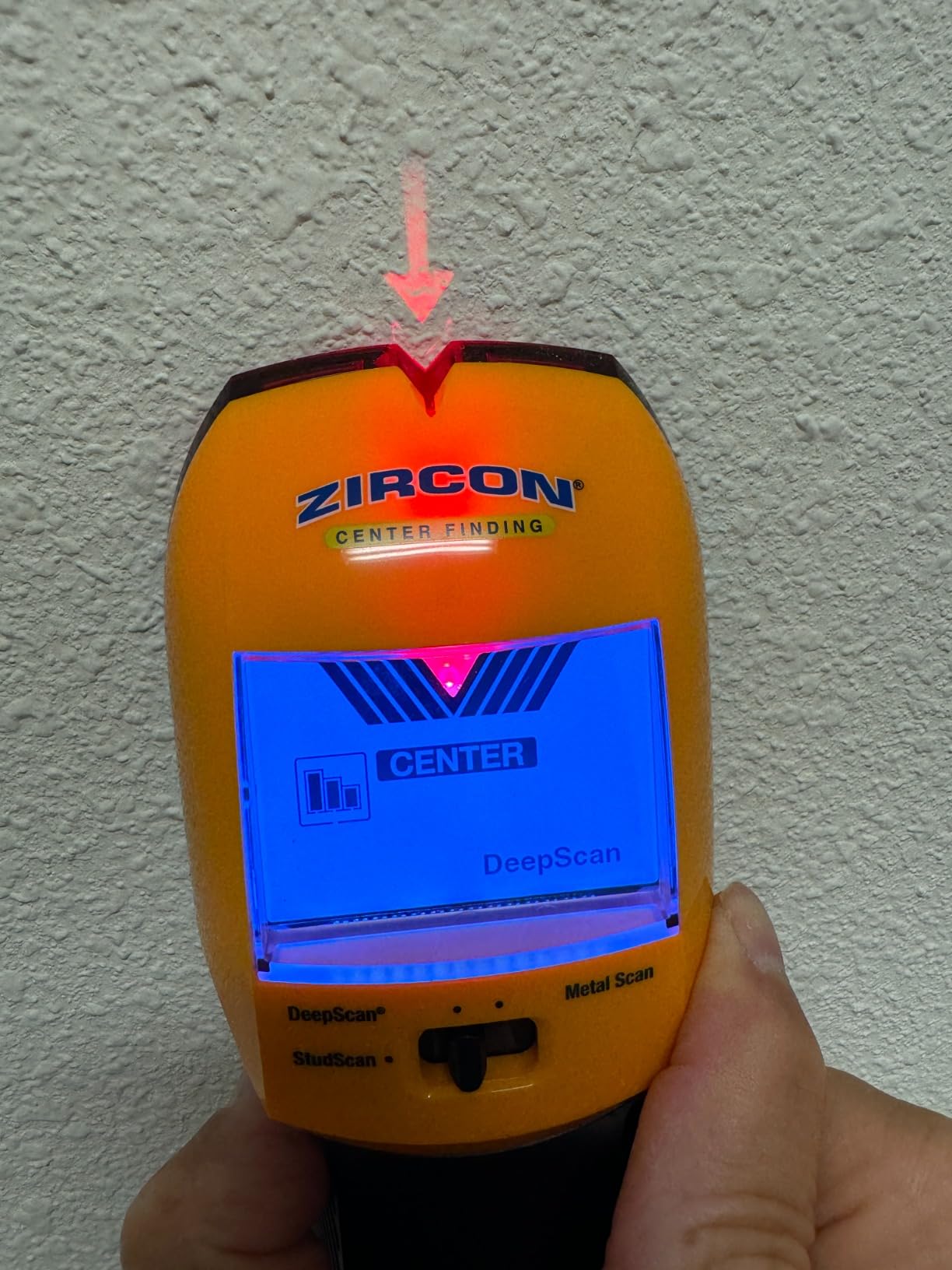 Zircon MultiScanner A250 All-in-One Stud Finder & Wall Scanner — Metal Detector + Live AC Wire Scanner with ACT, SpotLite Pointer & 4 Scan Modes - Customer Photo 2