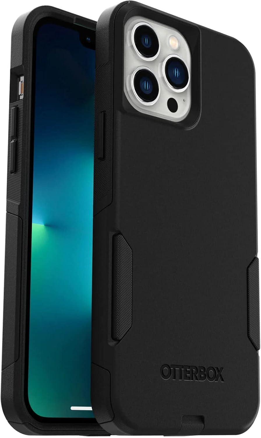 OtterBox iPhone 13 Pro Max & iPhone 12 Pro Max Commuter Series Case - Black, Slim & Tough, Pocket-Friendly, with Port Protection customer photo 1