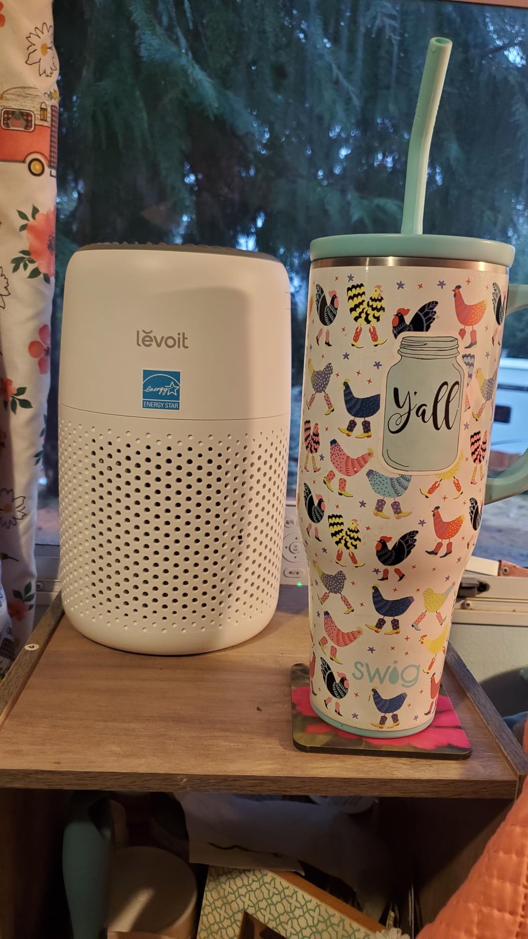 LEVOIT Air Purifiers for Bedroom Home Dorm, AHAM VERIFIDE, 3-in-1 Filter Cleaner With Aroma Pad, Core Mini-P, White customer photo 1