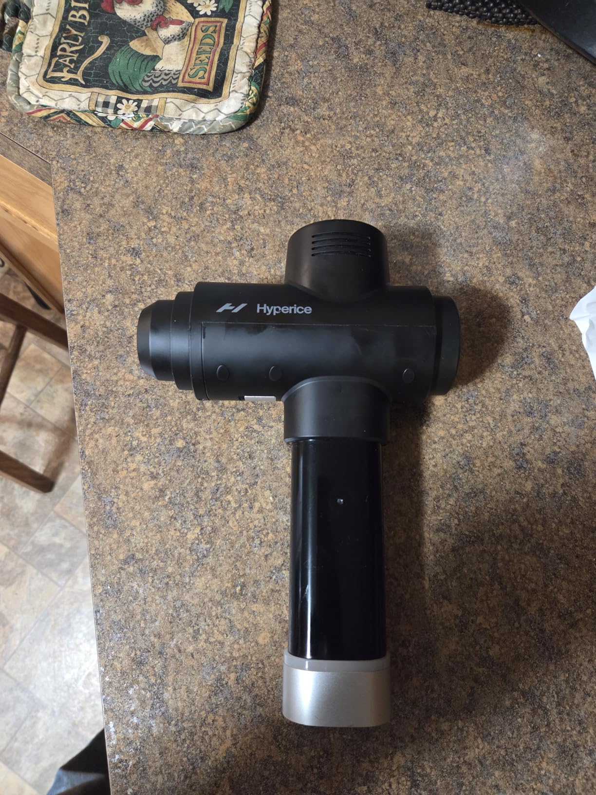 Hyperice Hypervolt 2 Pro - Featuring Quiet Glide Technology - Handheld Percussion Massage Gun - 5 Speeds, 5 Interchangeable Heads - Helps Relieve Sore Muscles and Stiffness - Customer Photo 1
