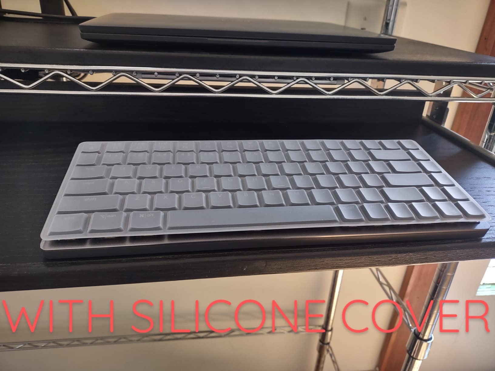 Logitech MX Mechanical Wireless Illuminated Performance Keyboard, Tactile Quiet Switches, Backlit Keys, Bluetooth, USB-C, macOS, Windows, Linux, iOS, Android, Metal, Graphite customer photo 1