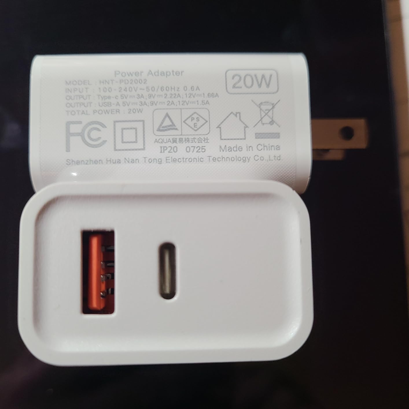 3 Pack USB C Wall Charger, 20W Durable Dual Port QC+PD 3.0 Power Adapter, Double Fast Plug Charging Block for iPhone 14/15/16/17 Pro/Pro Max/Plus, XS/XR/X, Watch Series 8/7 Cube - Customer Photo 1