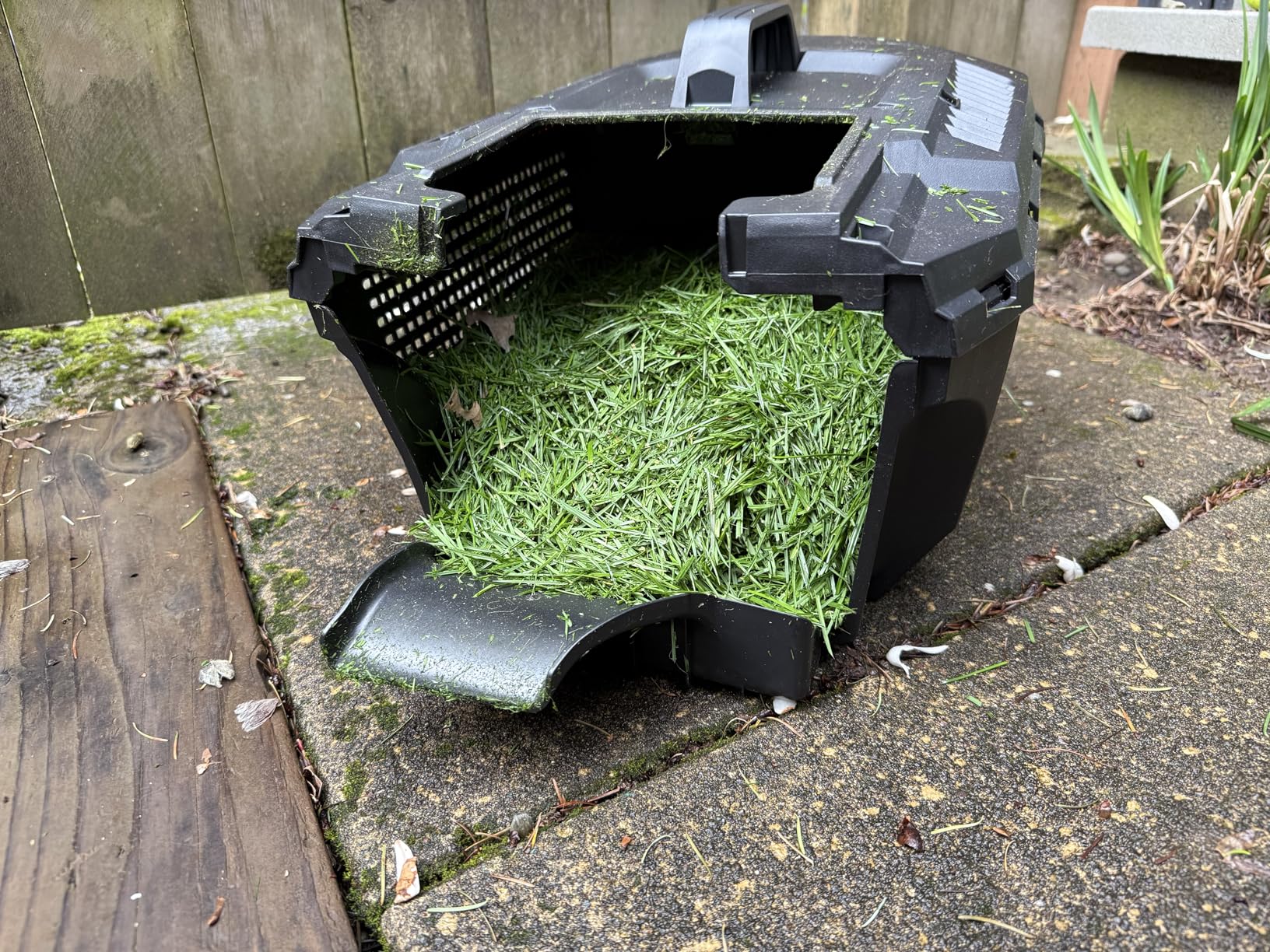 LawnMaster CLM2413A Cordless 13-Inch Lawn Mower 24V Max with 2X4.0Ah Battery and a Charger - Customer Photo 2