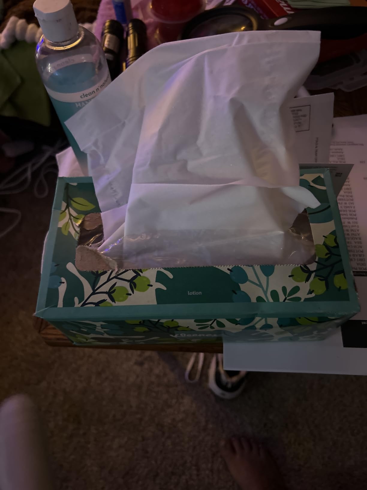 Kleenex Lotion Facial Tissues with Coconut Oil, 3 Flat Boxes, 120 Tissues Per Box, 3-Ply - Customer Photo 1