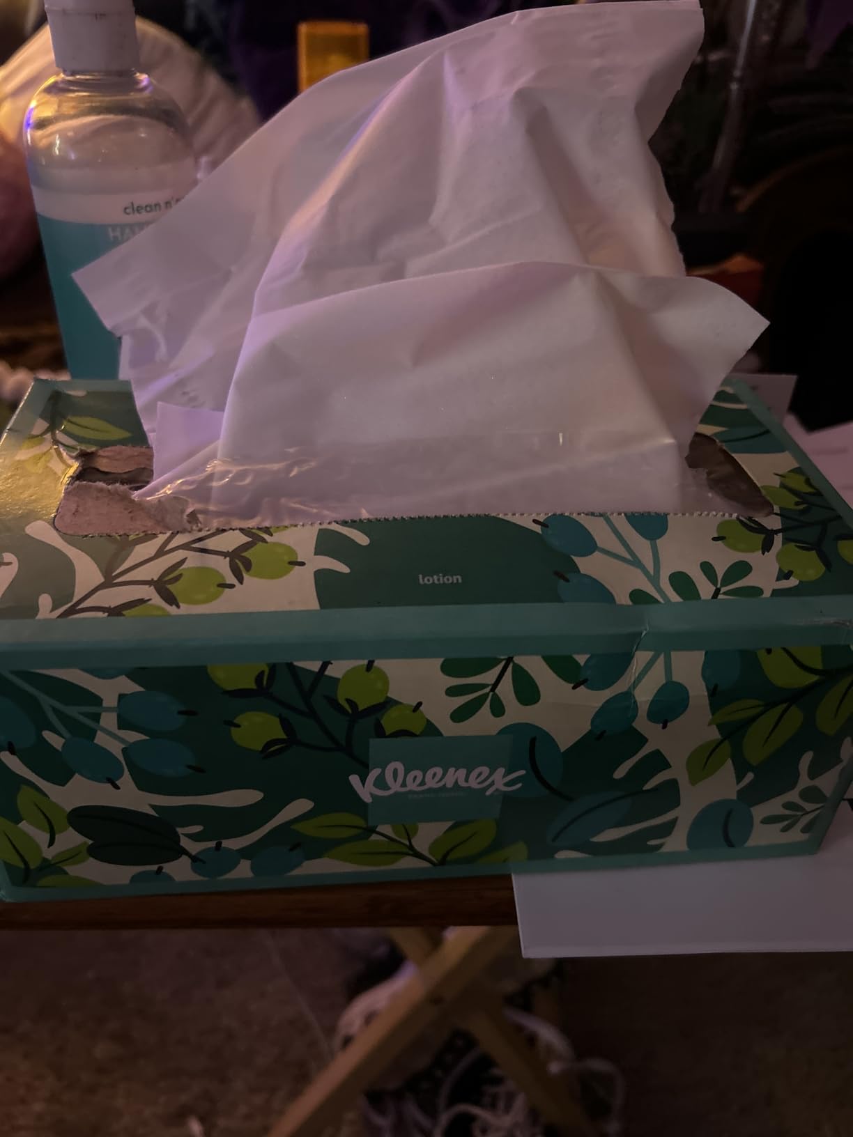 Kleenex Lotion Facial Tissues with Coconut Oil, 3 Flat Boxes, 120 Tissues Per Box, 3-Ply - Customer Photo 2