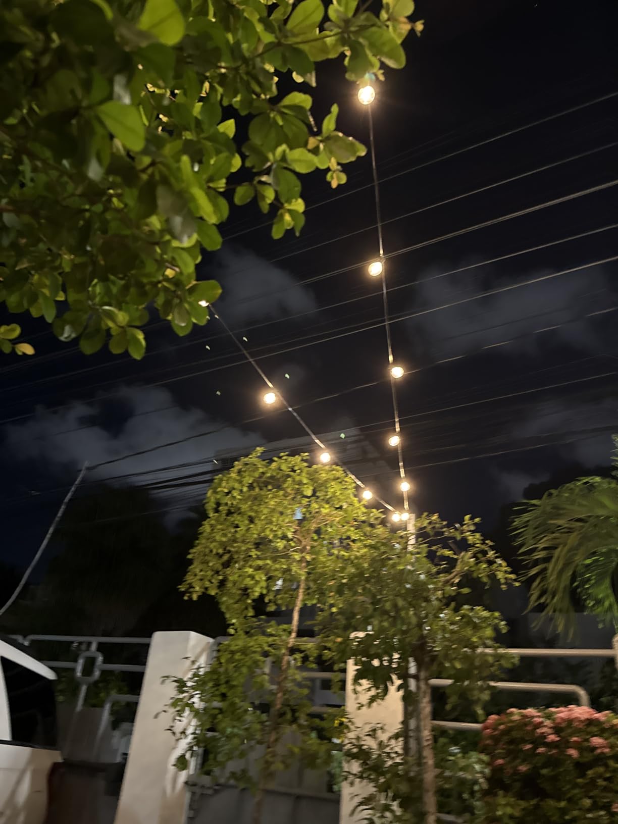 XMCOSY+ Smart Outdoor String Lights, 75Ft G40 Globe Patio Lights with 34 Dimmable LED Bulbs, WiFi & APP Control, Work with Alexa, Extendable Waterproof LED String Lights for Outside, Porch, Backyard - Customer Photo 1