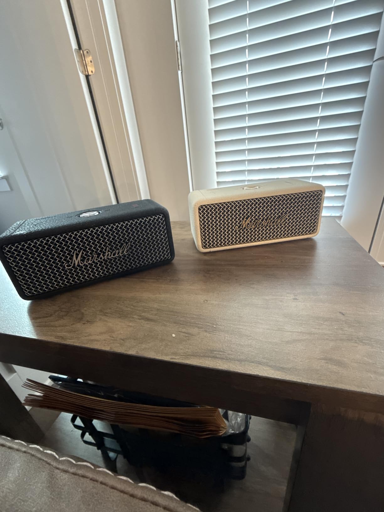 Marshall Emberton II Portable Bluetooth Speaker, Black & Brass customer photo 2