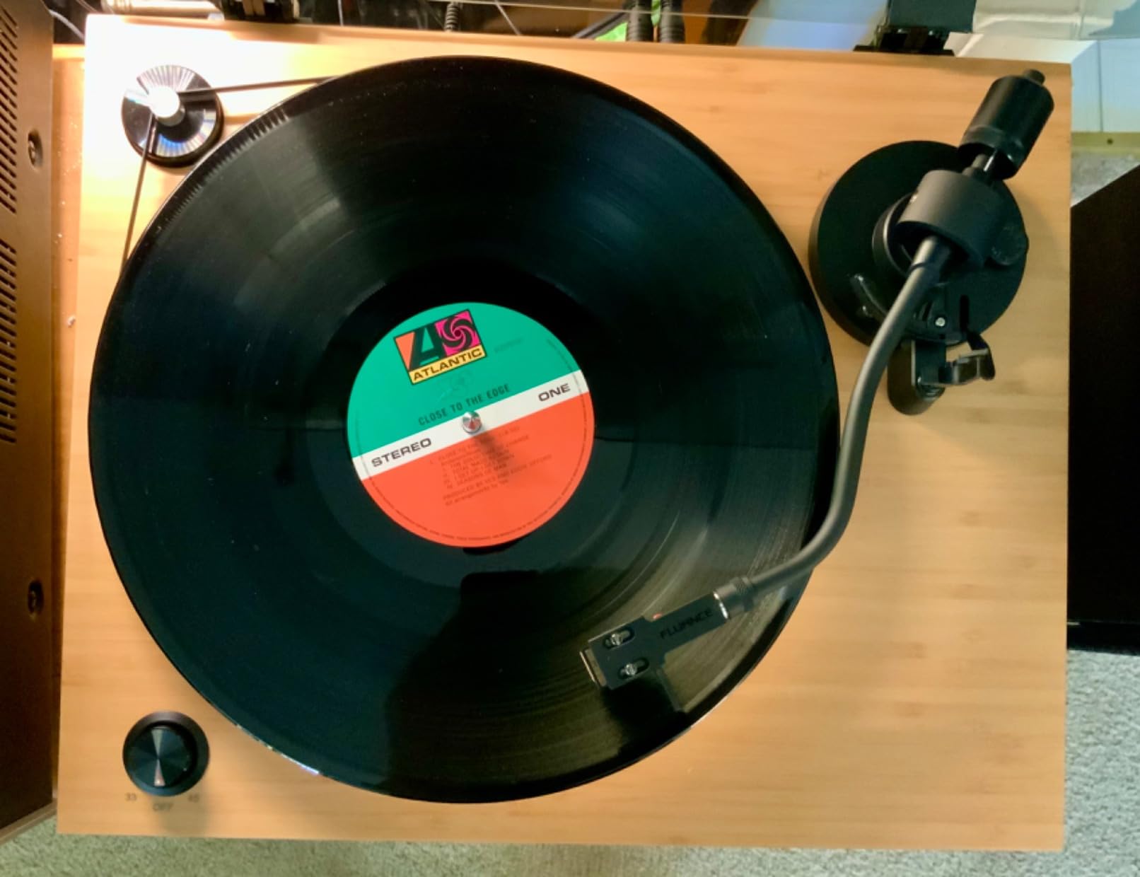 Fluance RT85N Reference High Fidelity Vinyl Turntable Record Player with Nagaoka MP-110 Cartridge, Acrylic Platter, Speed Control Motor, High Mass MDF Wood Plinth, Vibration Isolation Feet - Walnut Customer Review Fluance RT85N Reference High Fidelity Vinyl Turntable Record Player with Nagaoka MP-110 Cartridge, Acrylic Platter, Speed Control Motor, High Mass MDF Wood Plinth, Vibration Isolation Feet - Walnut - Customer Photo 2
