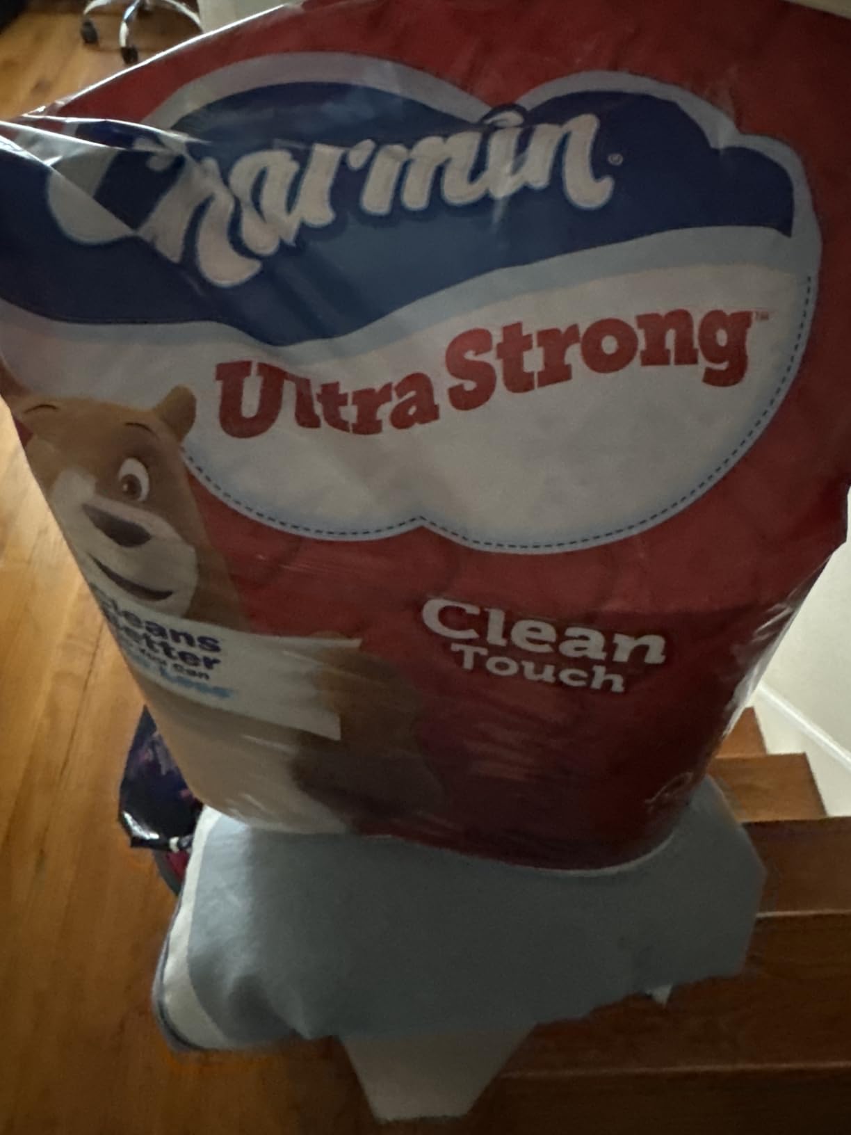 Charmin Ultra Strong Clean Touch Toilet Paper, 24 Family Mega Rolls = 120 Regular Rolls Customer Review Charmin Ultra Strong Clean Touch Toilet Paper, 24 Family Mega Rolls = 120 Regular Rolls - Customer Photo 1