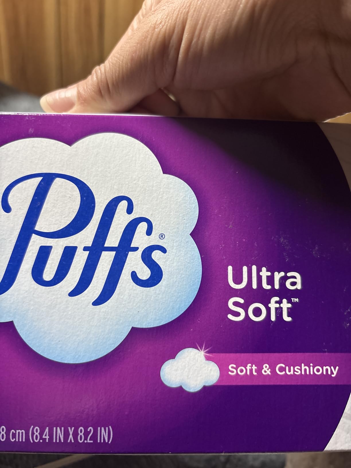 Puffs Ultra Soft Non-Lotion Facial Tissue, 8 Family Boxes, 124 Facial Tissues per Box - Customer Photo 1