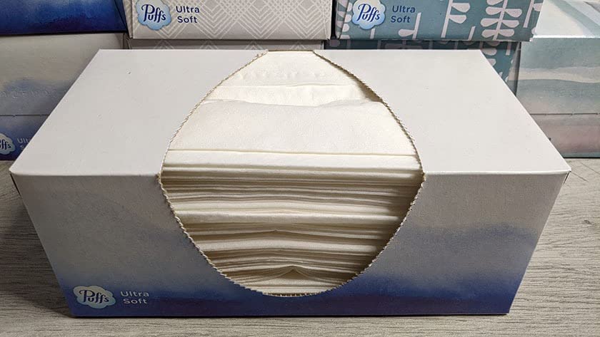 Puffs Ultra Soft Non-Lotion Facial Tissue, 8 Family Boxes, 124 Facial Tissues per Box - Customer Photo 2
