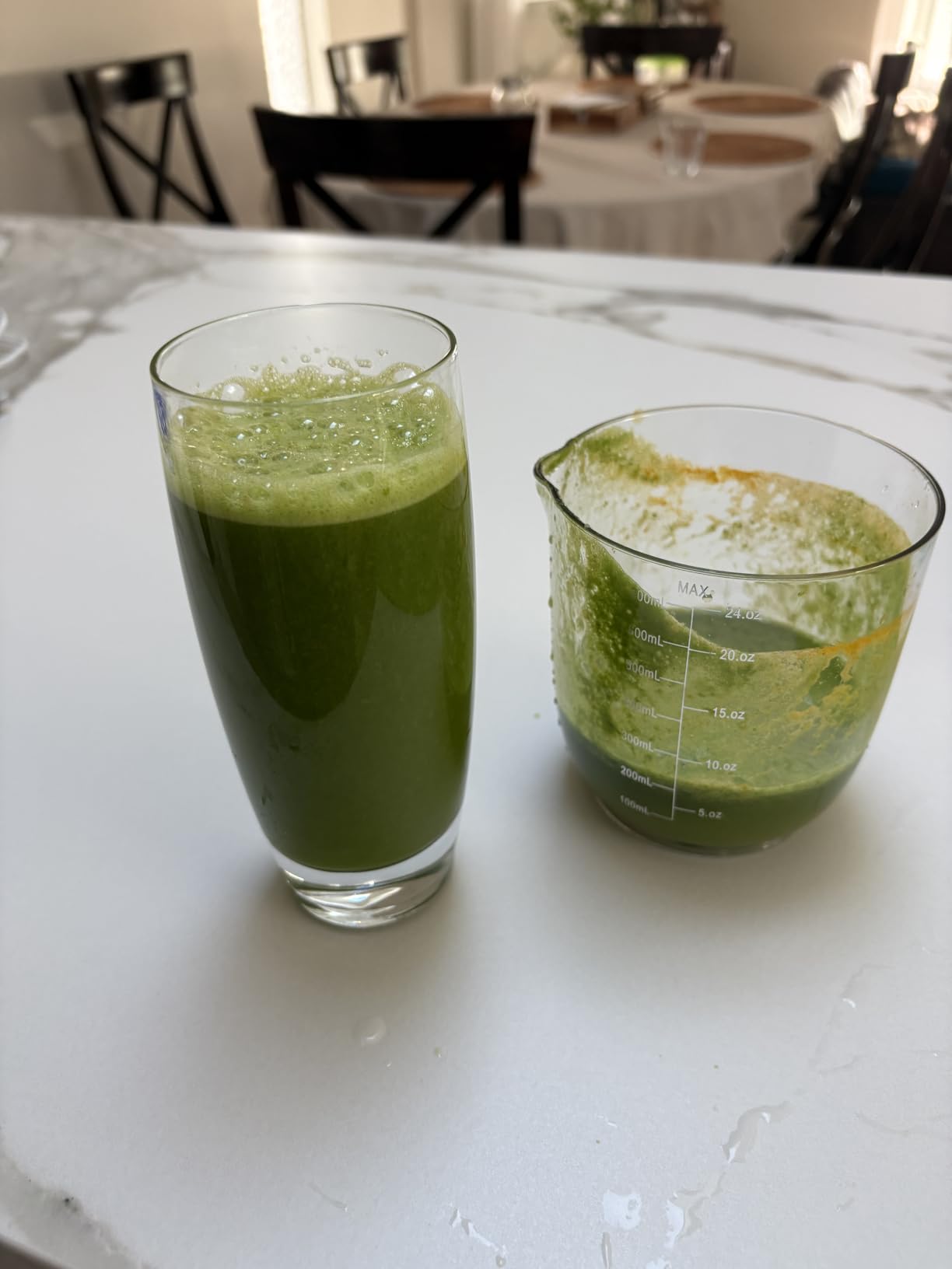 AMZCHEF Cold Press Masticating Juicer Machine - 90% Yield Reverse System, Quiet Motor for Home & Breakfast, 3-Step Clean with Brush, Includes 50+ Juice Recipes - Customer Photo 2
