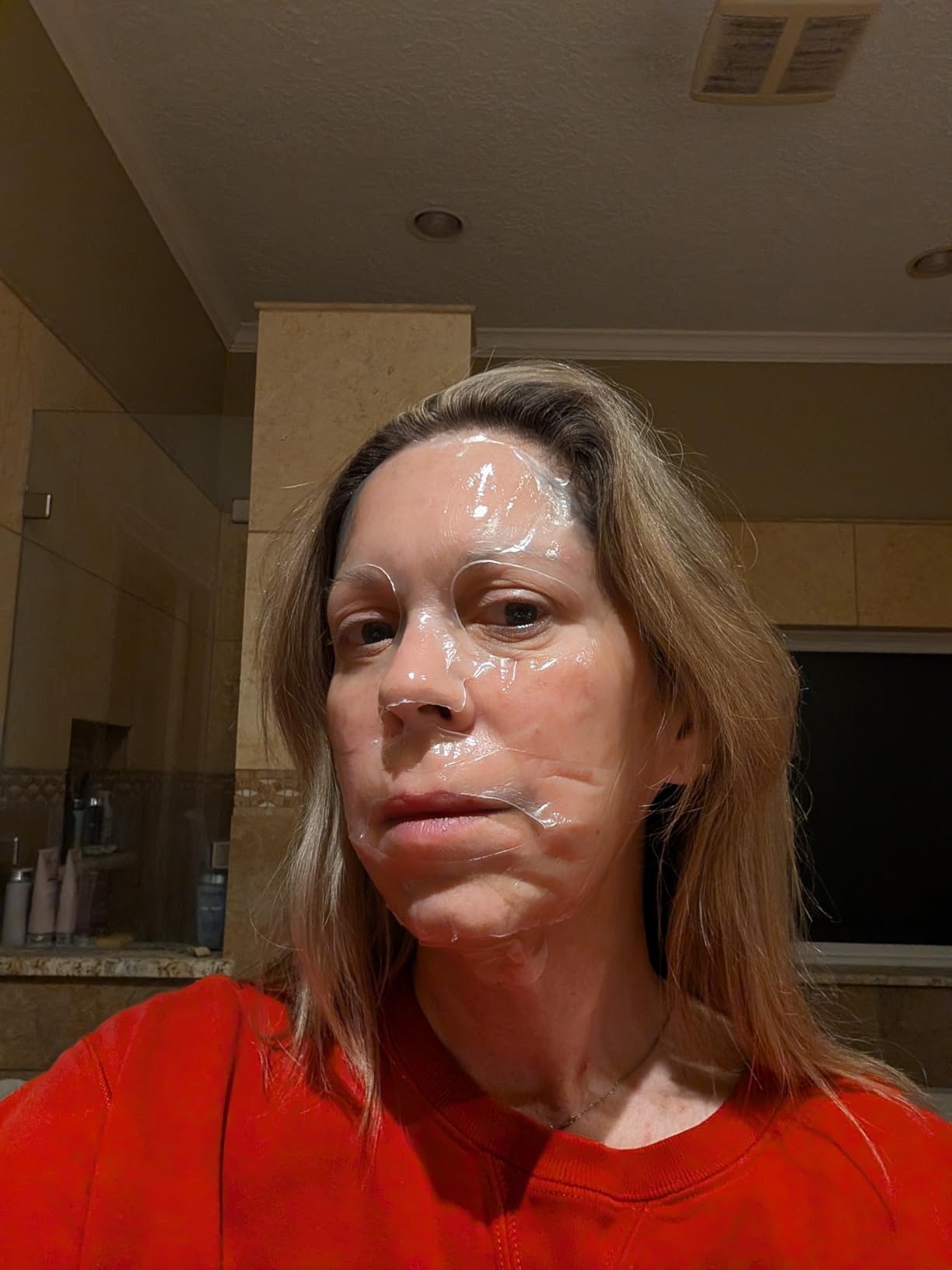 BIODANCE Bio-Collagen Real Deep Mask, Hydrating Overnight Hydrogel Mask, Pore Minimizing, Elasticity, Plumping Improvement, Korean Skin Care | 1.19oz(34g) x 4ea Customer Review BIODANCE Bio-Collagen Real Deep Mask, Hydrating Overnight Hydrogel Mask, Pore Minimizing, Elasticity, Plumping Improvement, Korean Skin Care | 1.19oz(34g) x 4ea - Customer Photo 2