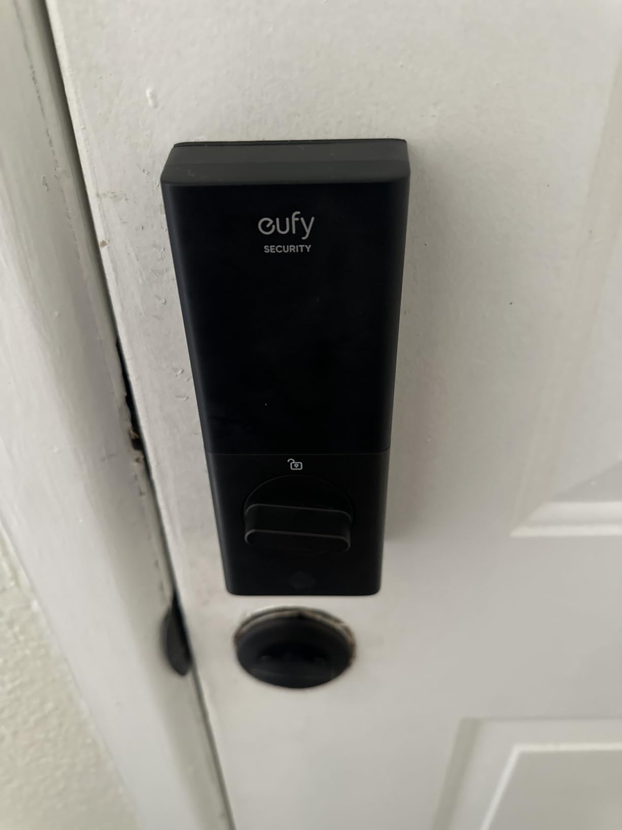 eufy Security Video Smart Lock S330, 3-in-1 Camera+Doorbell+Fingerprint Keyless Entry Door Lock, Smart Wi-Fi Deadbolt for Front Door, App Remote Control, SD Card Required, Chime Included - Customer Photo 2