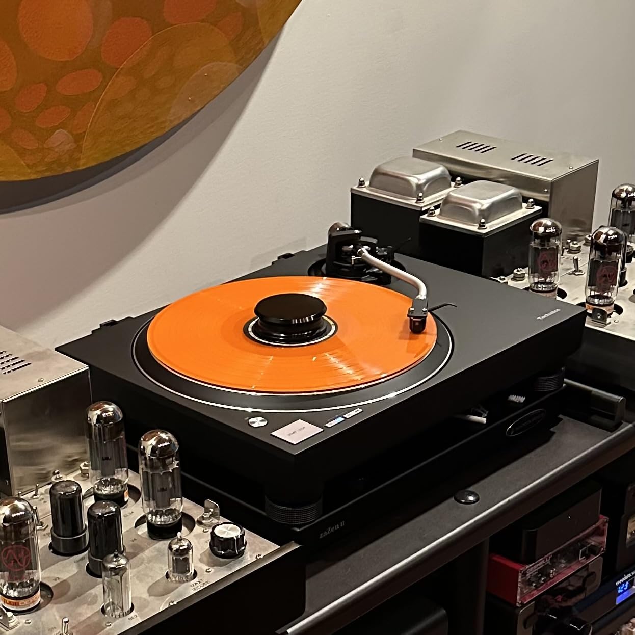 Technics SL-100C-K Premium Class HiFi Record Player with Coreless Direct Drive, Stable Playback, Audiophile-Grade Cartridge and Auto-Lift Tonearm, Dustcover Included customer photo 1