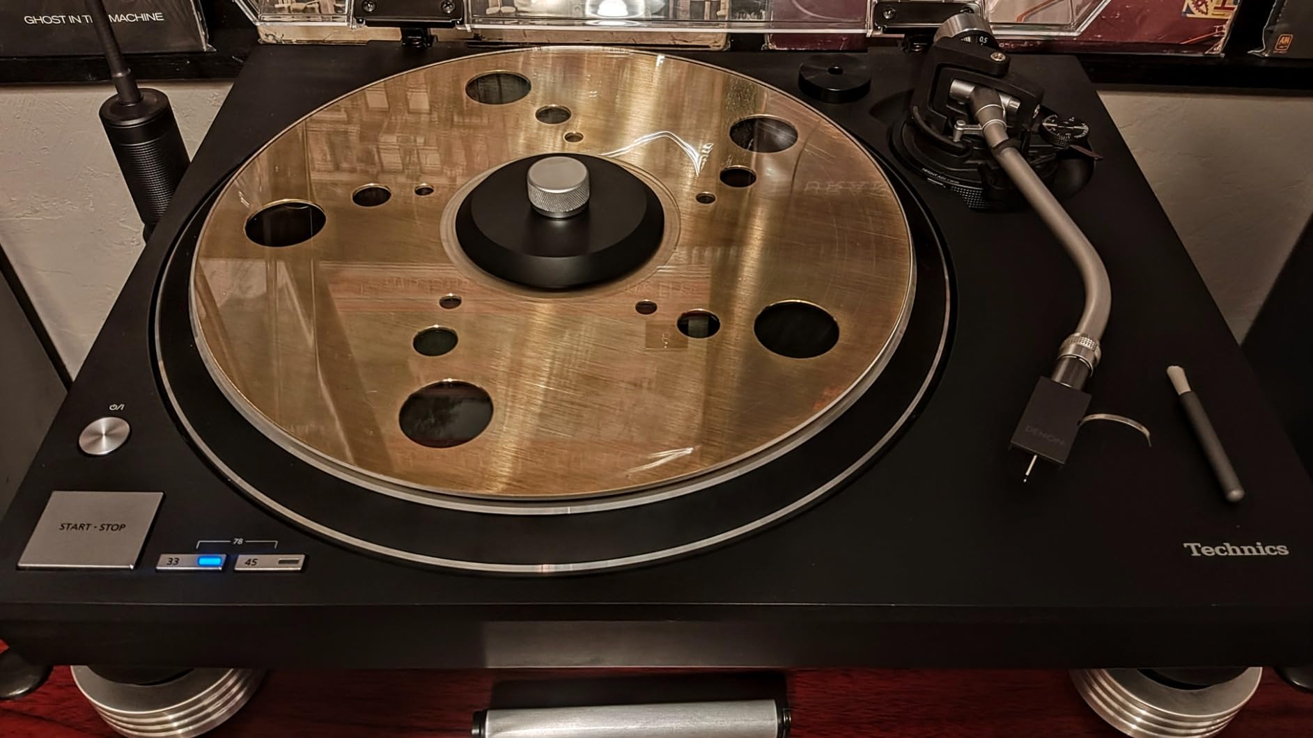 Technics SL-100C-K Premium Class HiFi Record Player with Coreless Direct Drive, Stable Playback, Audiophile-Grade Cartridge and Auto-Lift Tonearm, Dustcover Included customer photo 2