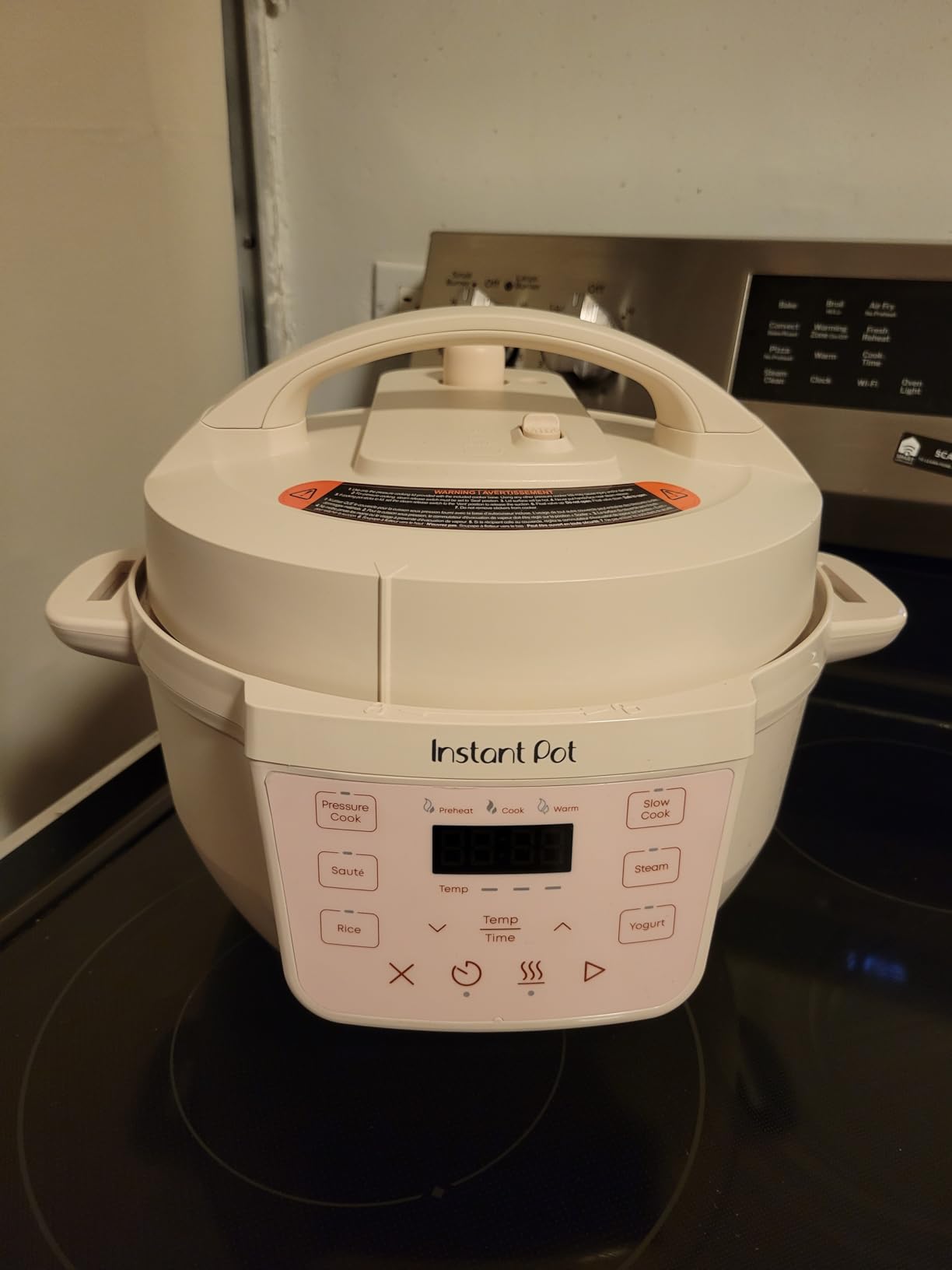 6QT RIO 7-in-1 Multi-Cooker, Pressure Cooker, Slow cook, Sauté, Steam, Rice Maker, Yogurt, & Warmer, Black, 6 Quarts customer photo 1