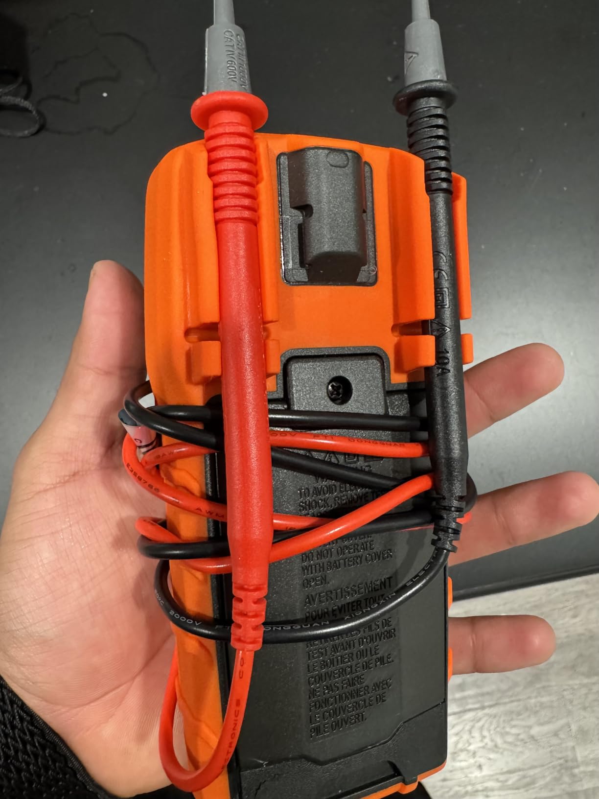Klein Tools MM325 Multimeter, Digital Manual-Ranging 600V AC/DC Voltage Tester, Tests Batteries, Current, Resistance, Diodes, and Continuity - Customer Photo 1
