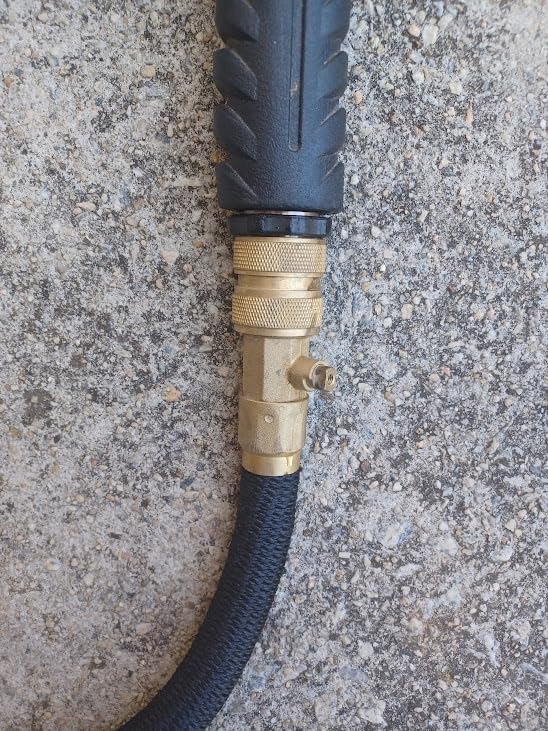 J&B XpandaHose 50ft Expandable Garden Hose- Heavy Duty Superior Strength 3750D - 4-Layer Latex Core - Extra Strong Brass Connectors and Storage Bag (Black 50) - Customer Photo 2