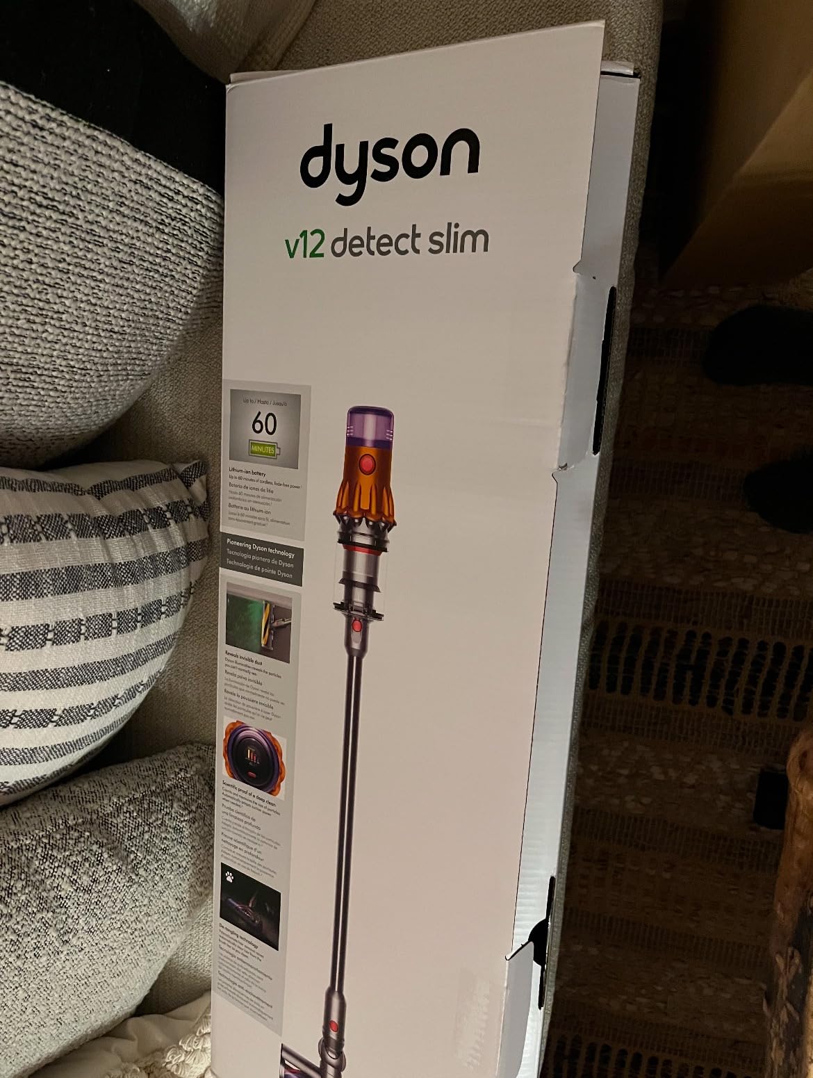 Dyson V12 Detect Slim Absolute Cordless Handheld Vacuum Cleaner - Customer Photo 1
