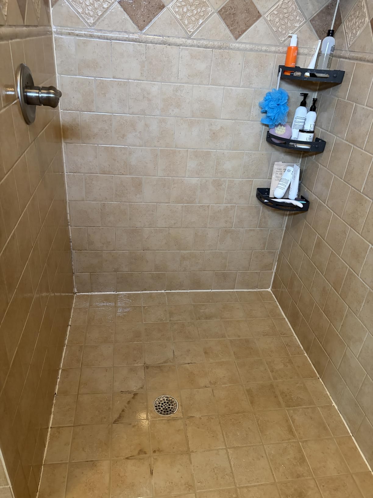 Electric Spin Scrubber, Cordless Cleaning Brush Scrubber for Home, 8 Replaceable Brush Heads-90Mins Work Time, 3 Adjustable Size, 2 Speeds for Bathroom Shower Bathtub Glass Car - Customer Photo 1
