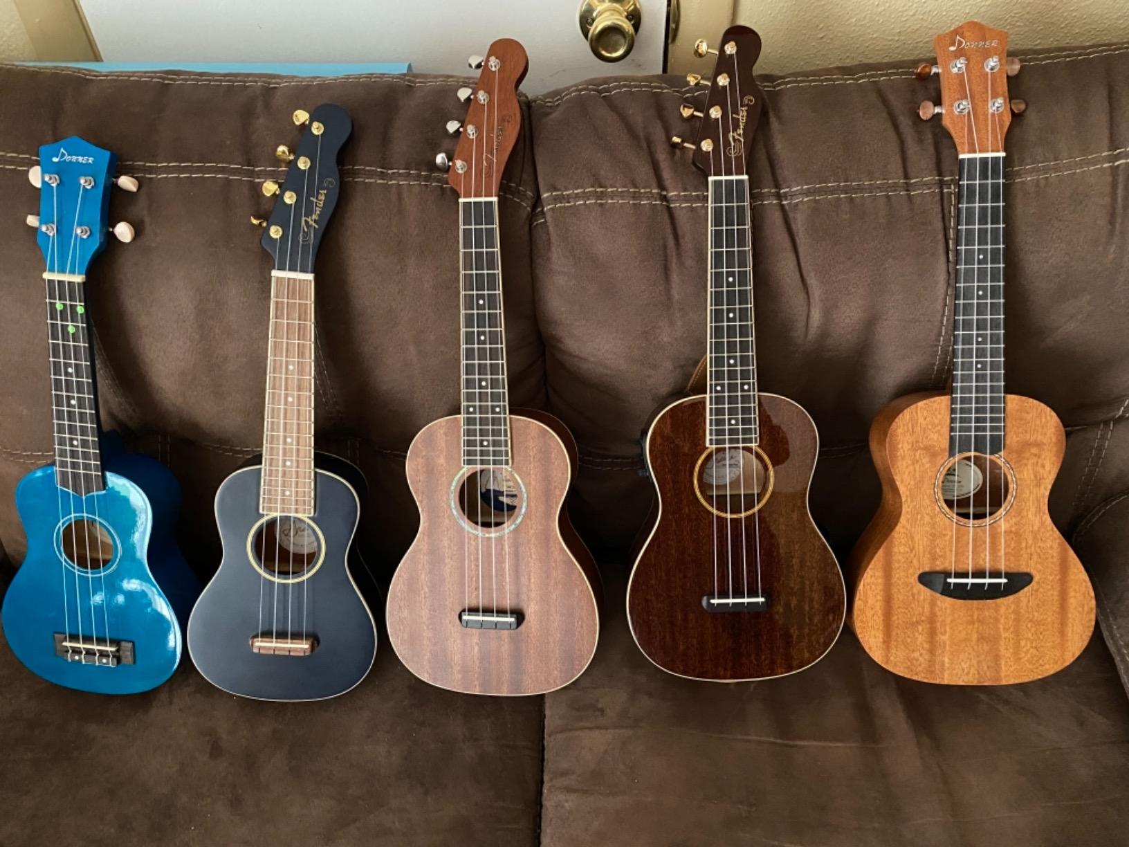 Donner Soprano Ukulele Mahogany 21 inch Ukelele Beginner Kit Customer Review Donner Soprano Ukulele Mahogany 21 inch Ukelele Beginner Kit - Customer Photo 1