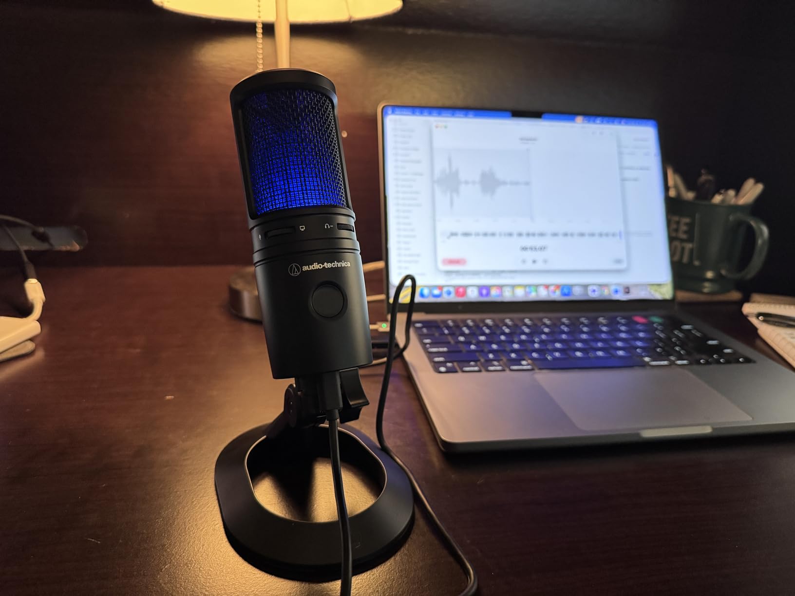 Audio-Technica AT2020USB-X Cardioid Condenser USB Microphone Customer Review Audio-Technica AT2020USB-X Cardioid Condenser USB Microphone - Customer Photo 2