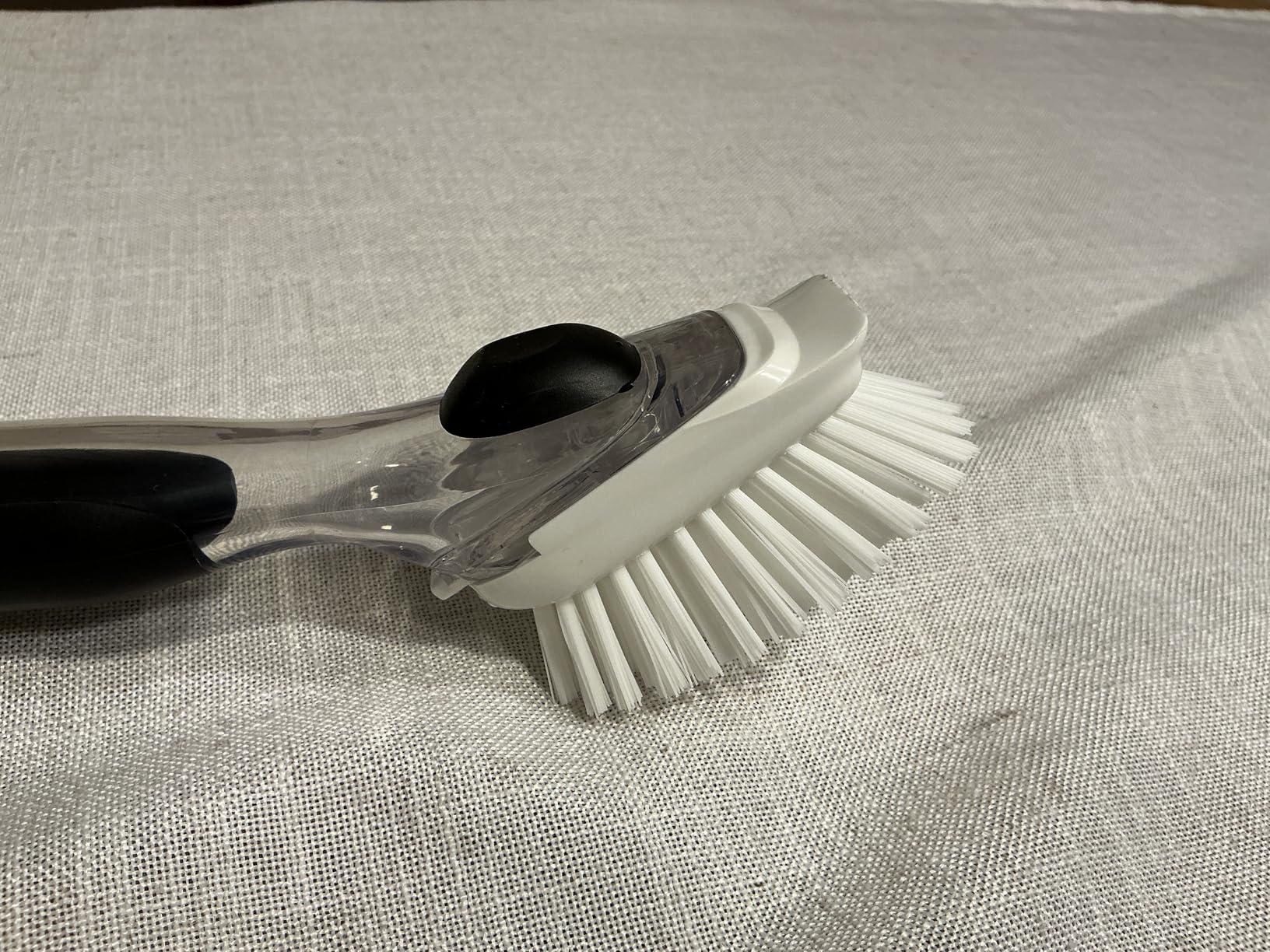 OXO Good Grips Soap Dispensing Dish Scrub Brush, Cleaning Brush for Kitchen - Customer Photo 2