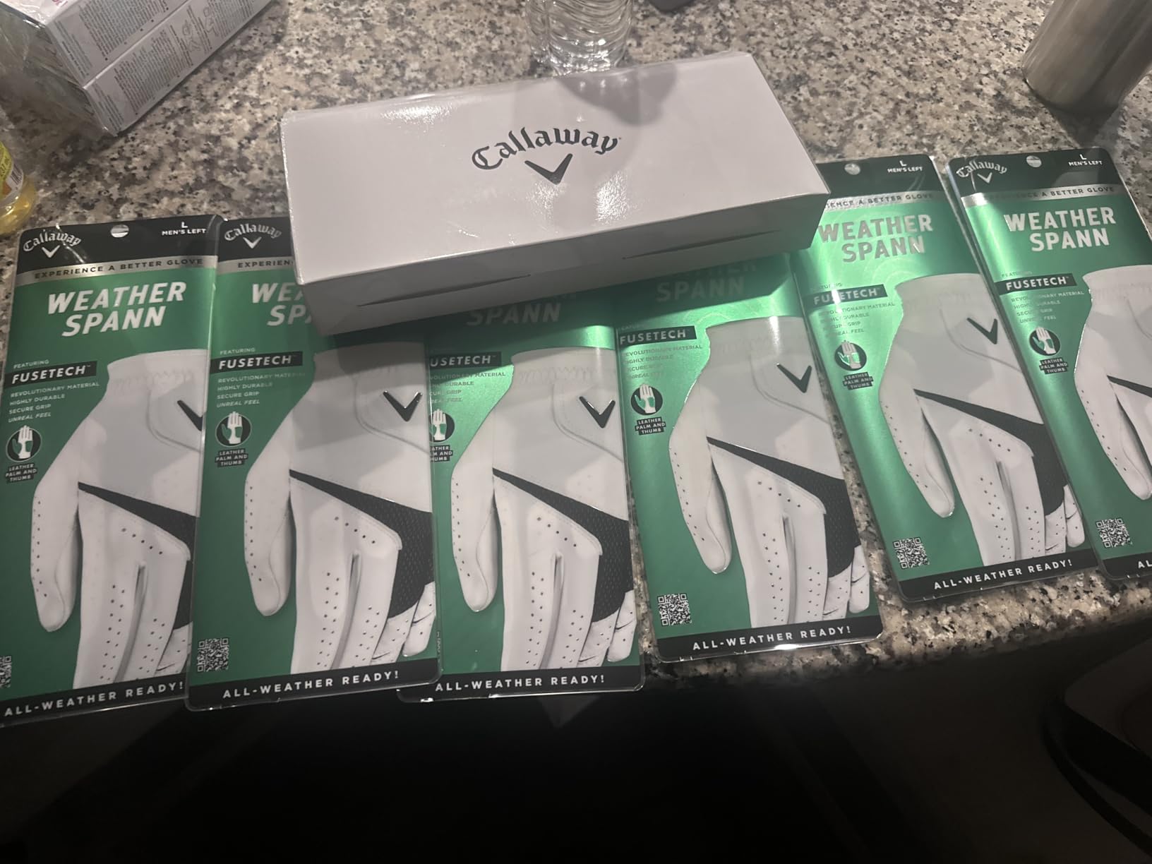 Callaway Golf Weather Spann Glove Customer Review Callaway Golf Weather Spann Glove - Customer Photo 1