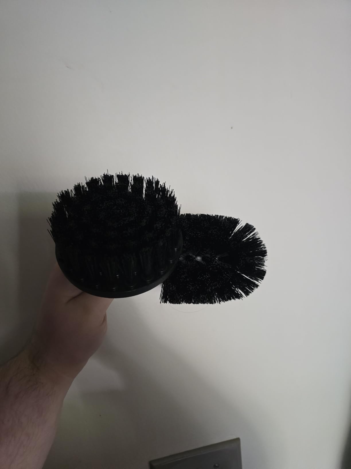 Drill Brush Attachment Set, 7 Pack 1/4in Power Scrubber Brush + Extend Long Rod, Brush Drill Attachment, Power Cleaning Scrub Brush for Bathroom, Tub, Tile, Corner, Floor - Customer Photo 3
